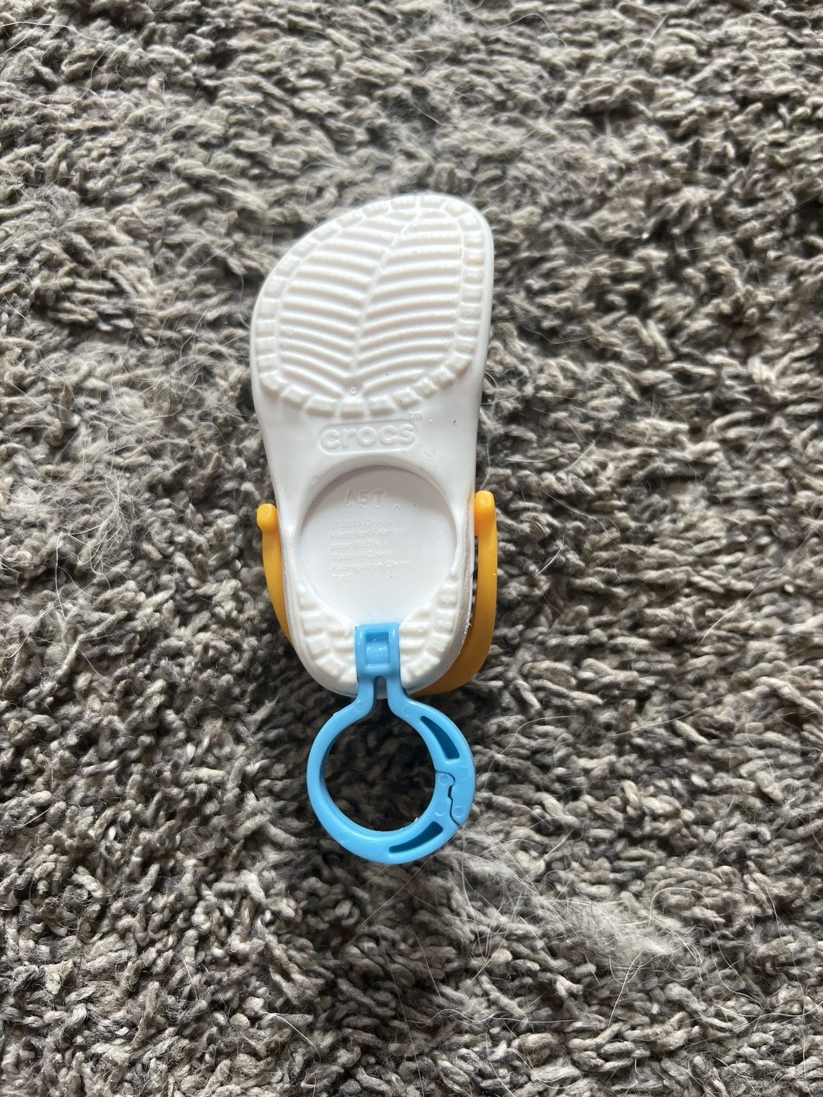 Crocs 2024 McDonald’s Crocs White Character Keychain Size ONE SIZE - 2 Thumbnail