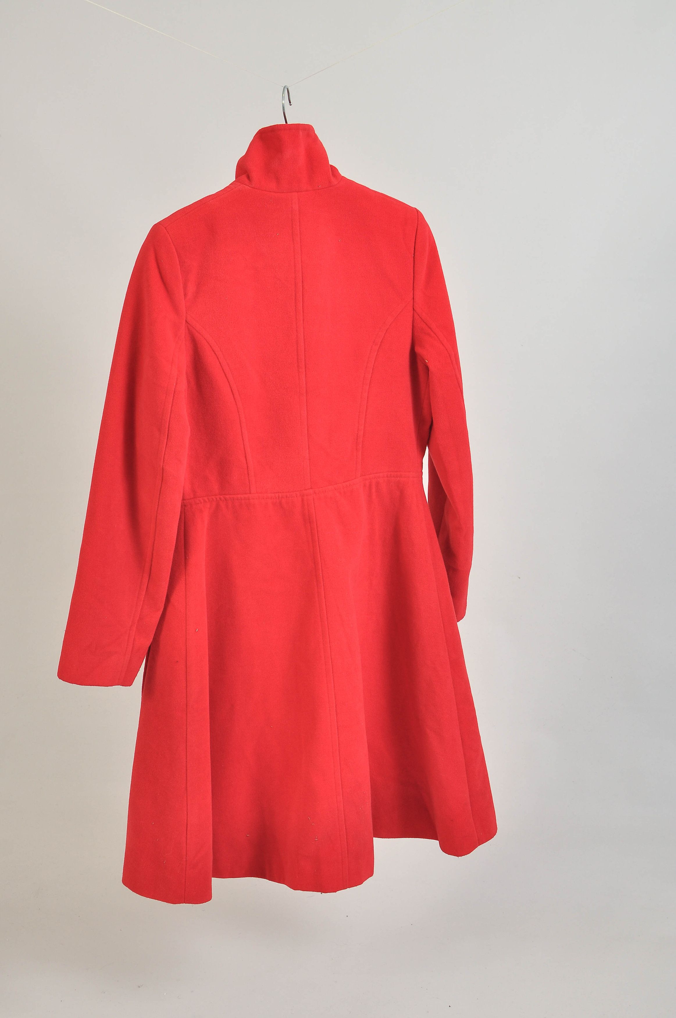 BONSAI Red Midi Coat – Bonsai Cotton Blend Trench Style Size M / US 6-8 / IT 42-44 - 3 Thumbnail