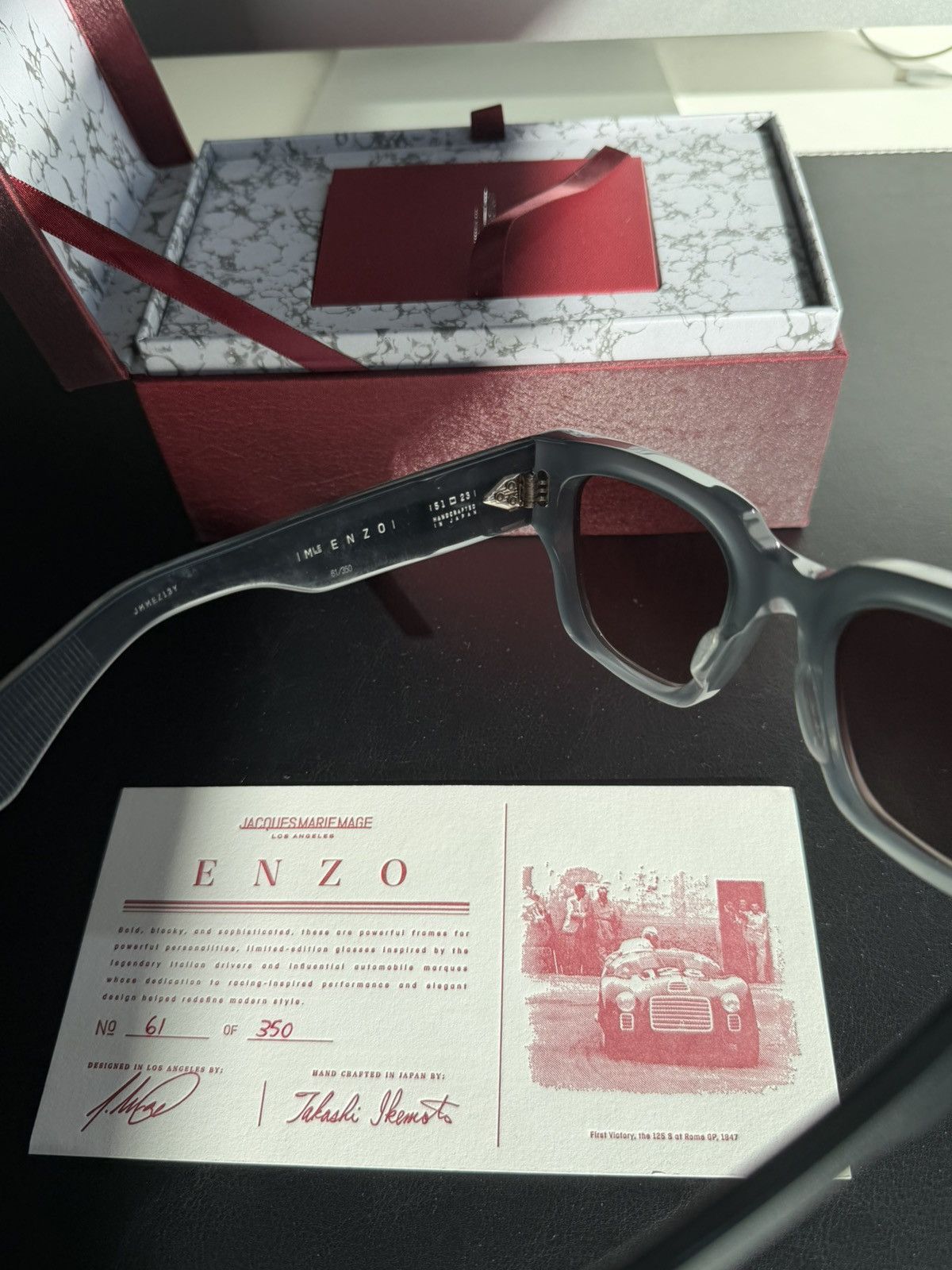 Jacques Marie Mage Enzo in Blue, Men's — image 5 of 6