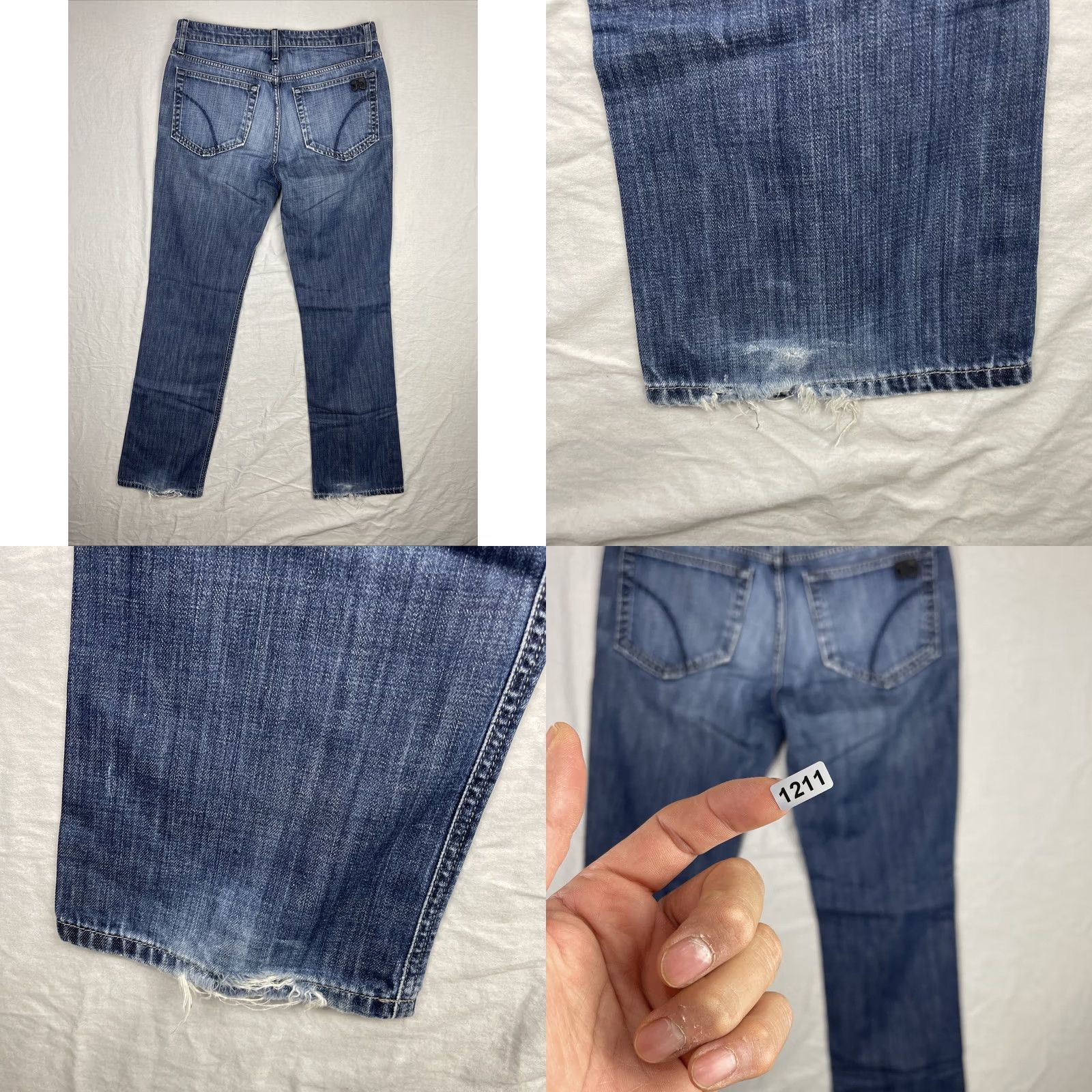 Vintage Joes Jeans Mens 31x33 Denim Jeans Classic Straight Sullivan Wash Y2K Adult Mens 31x33 Blue Jeans Size US 31 - 9 Thumbnail