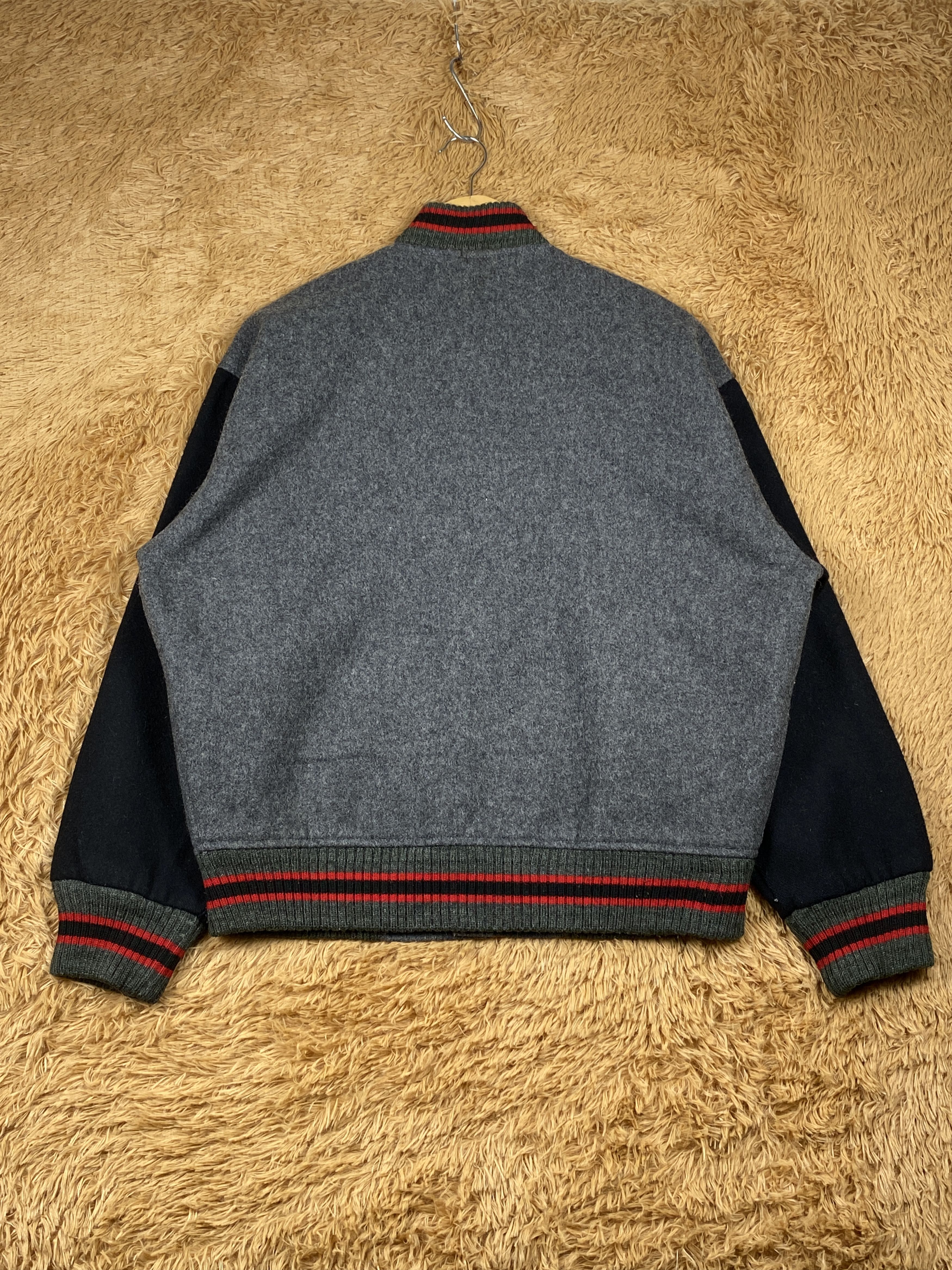 Hang Ten Vintage Hang Ten Button Up Varsity Jacket J1638 Size US M / EU 48-50 / 2 - 5 Thumbnail