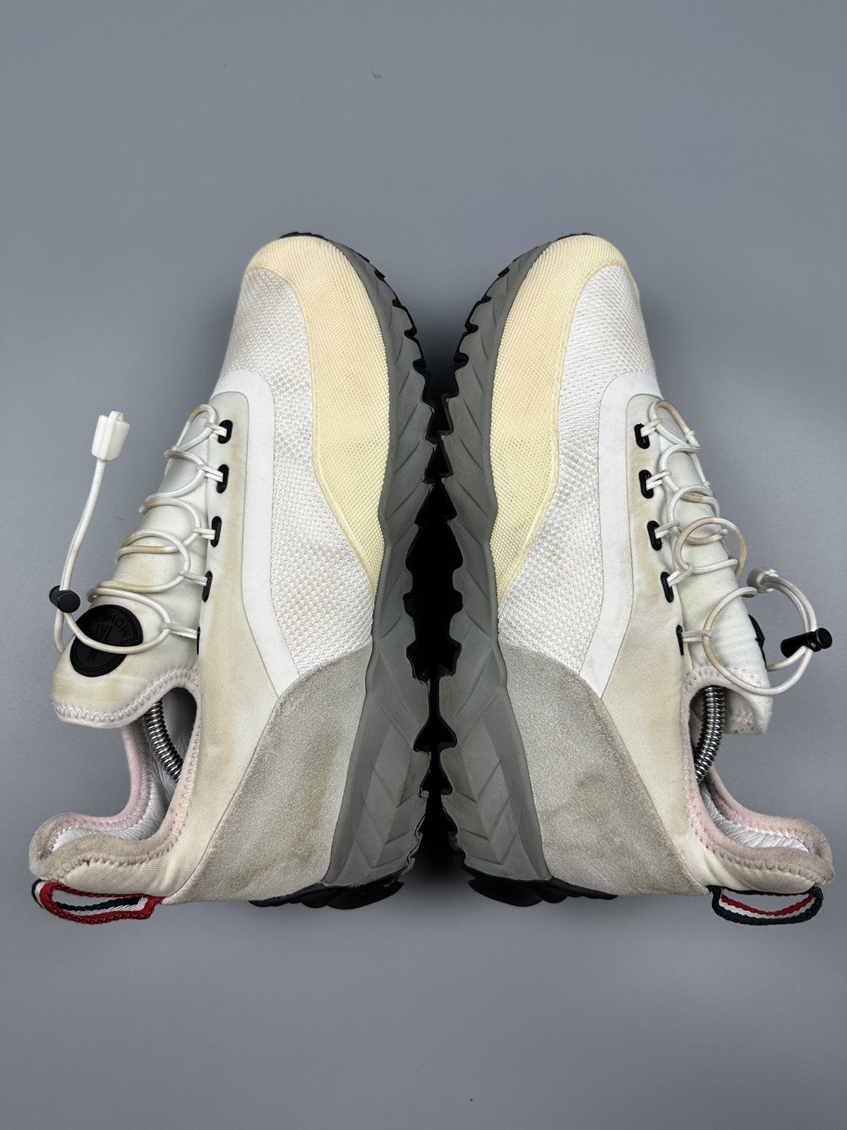 Moncler Moncler Sneakers Nylon/Suede Vibram White Mens Size US 9 / EU 42 - 14 Thumbnail