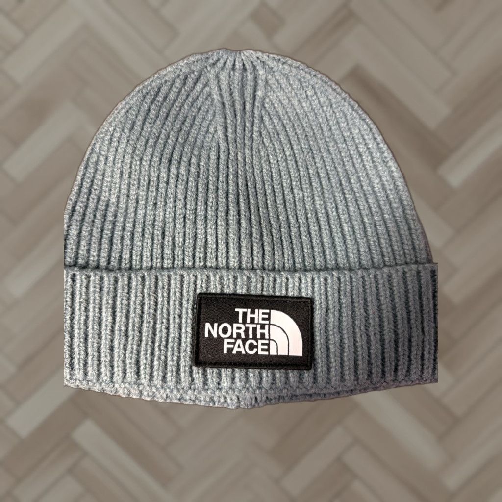 The North Face VINTAGE The North Face Beanie Unisex Hat Knit One Size Teal Blue Classic Cuffed Size ONE SIZE - 1 Thumbnail