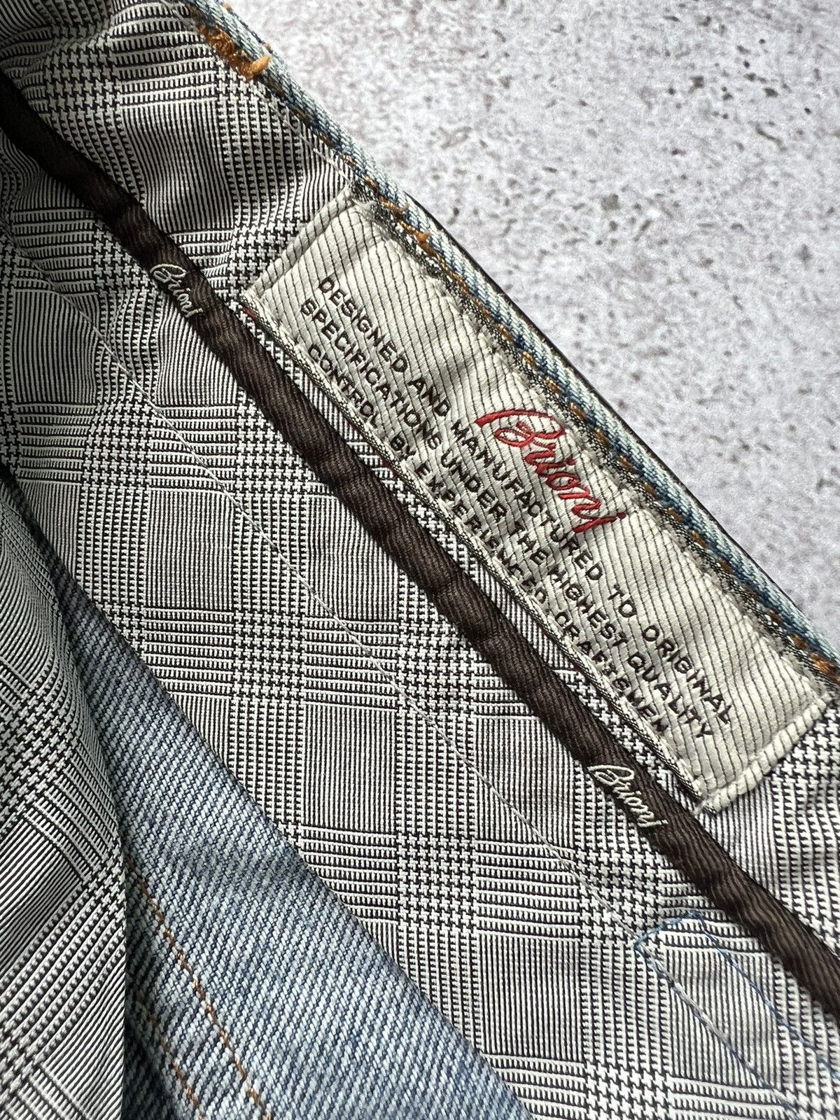 Brioni Brioni Denim Collection Livigno Pants Size US 35 - 12 Thumbnail