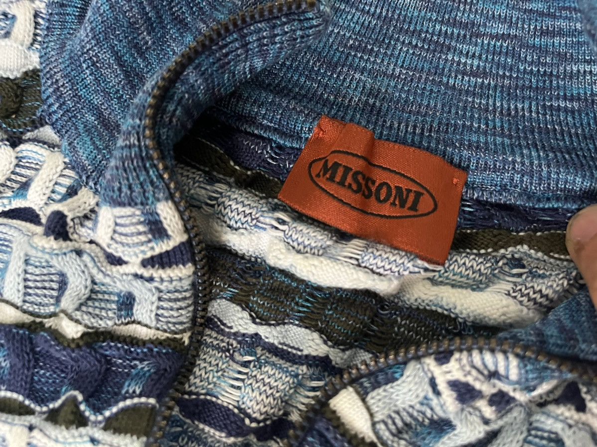 Missoni Missoni 3D quarter zip pullover Size US M / EU 48-50 / 2 - 6 Thumbnail