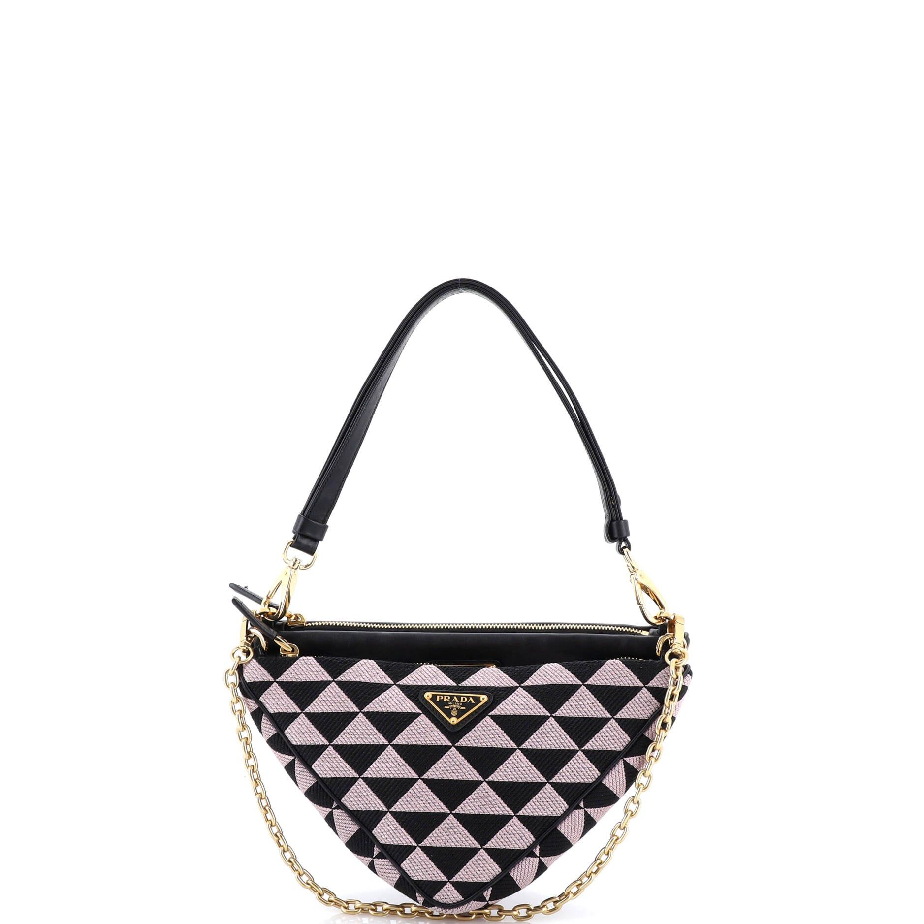 Prada Double Symbole Triangle Bag Size ONE SIZE - 1 Thumbnail