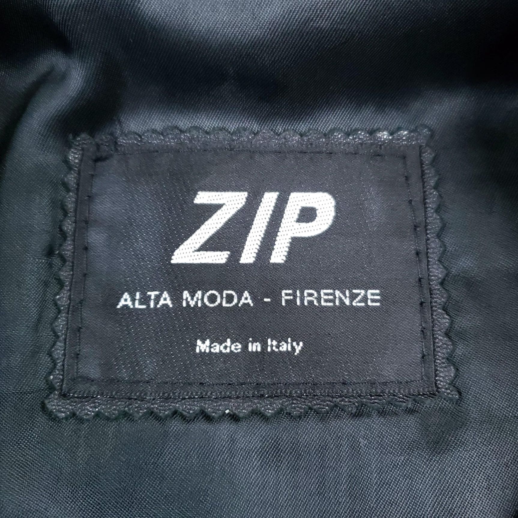 Vintage ZIP Alta Moda Firenze Coat Womens 46 Large Black Leather Made Italy Long Coat Size L / US 10 / IT 46 - 5 Thumbnail