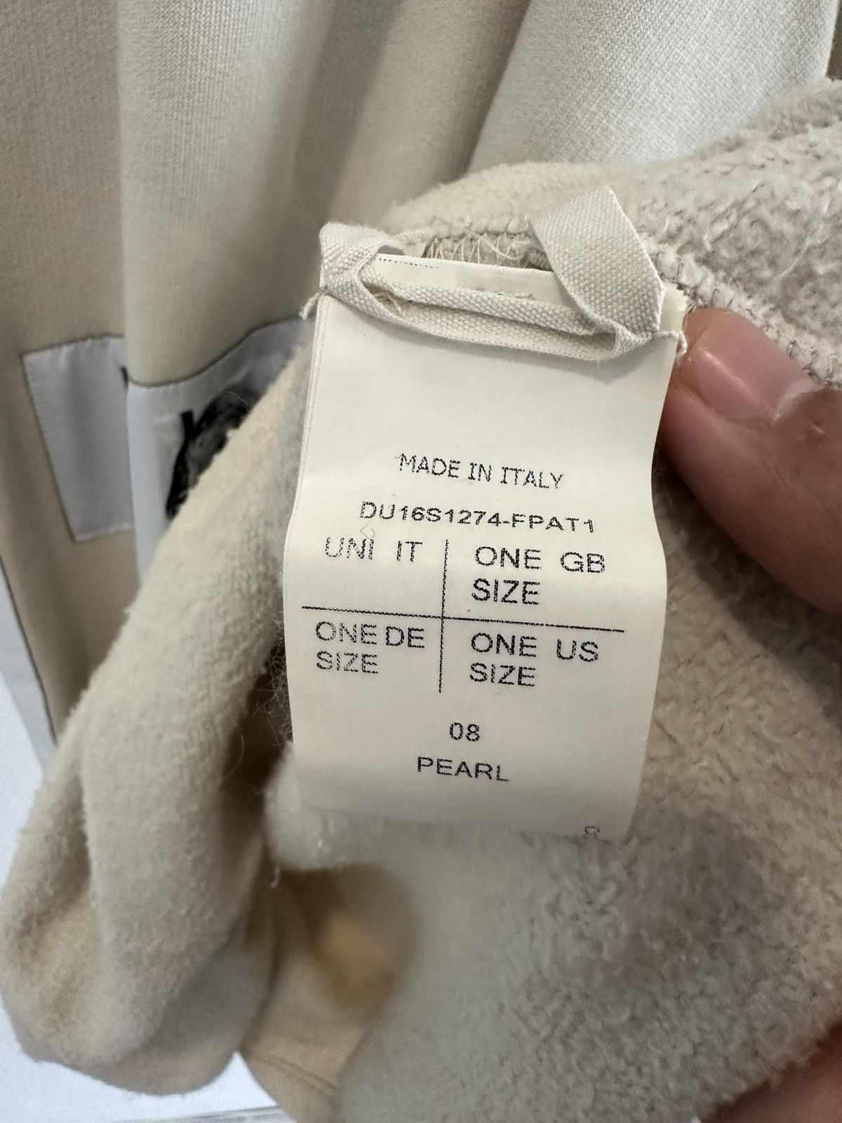 Rick Owens Drkshdw Rick Owens DRKSHDW Patches Level Short Sleeve Sweatshirt Size US L / EU 52-54 / 3 - 7 Thumbnail
