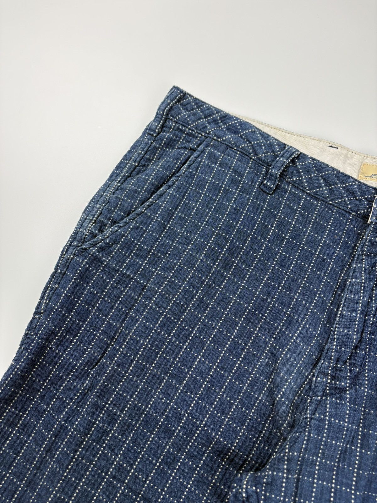 Japan Blue Japan Blue Sashiko Shorts Size US 36 / EU 52 - 3 Thumbnail