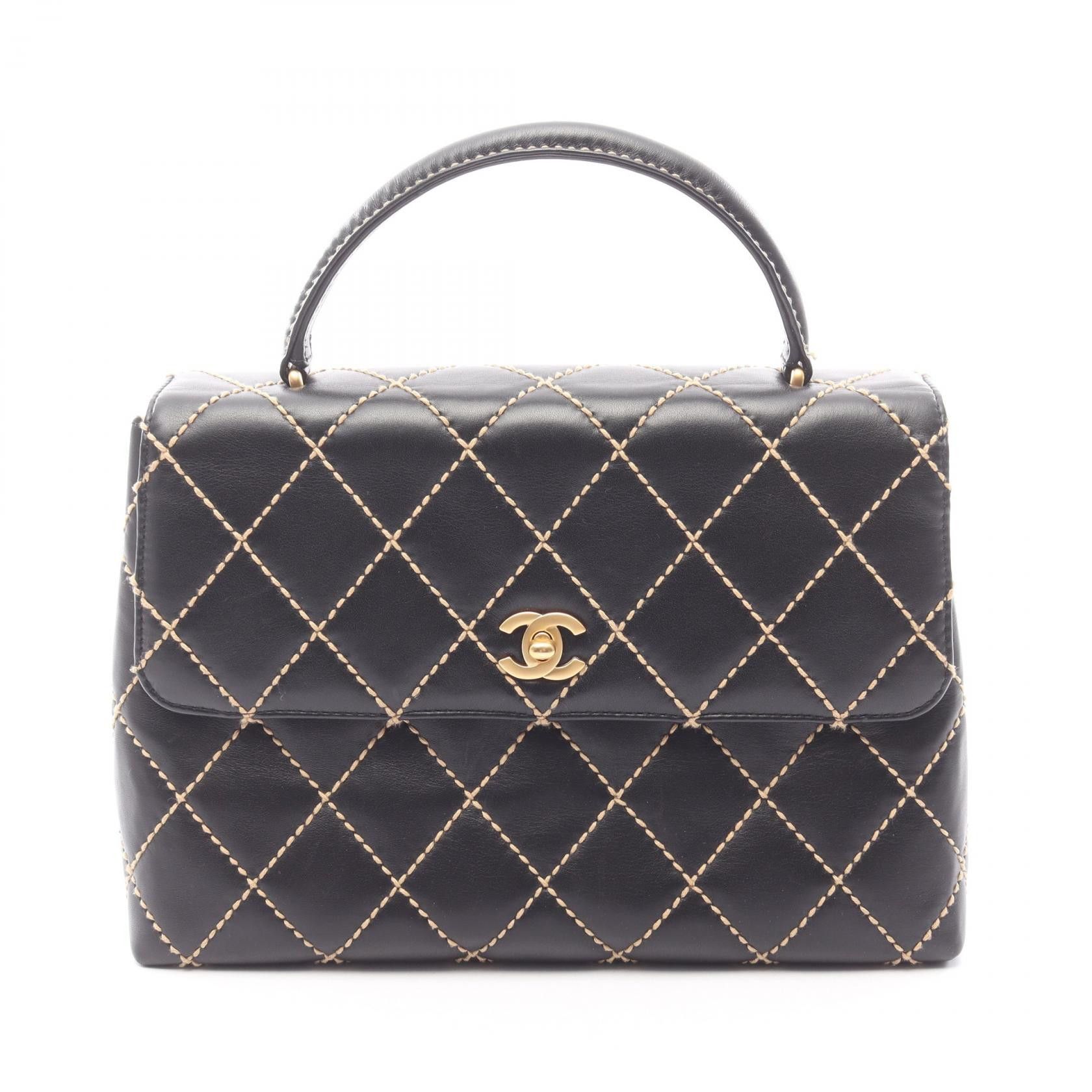 Chanel Chanel Chanel Wild Stitch Leather Handbag Leather Handbag DUTY FREE for USA Size ONE SIZE - 1 Thumbnail