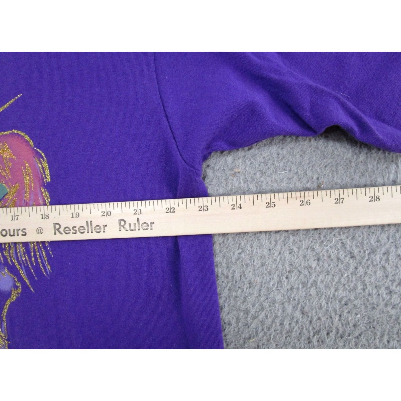 Fruit Of The Loom VTG 90s San Diego Ca. Single Stitch Marry Go Round Horse Shirt Adult XL Purple Cotton Fruit of the Loom 90s Theme Mens Shirt Size US XL / EU 56 / 4 - 6 Thumbnail