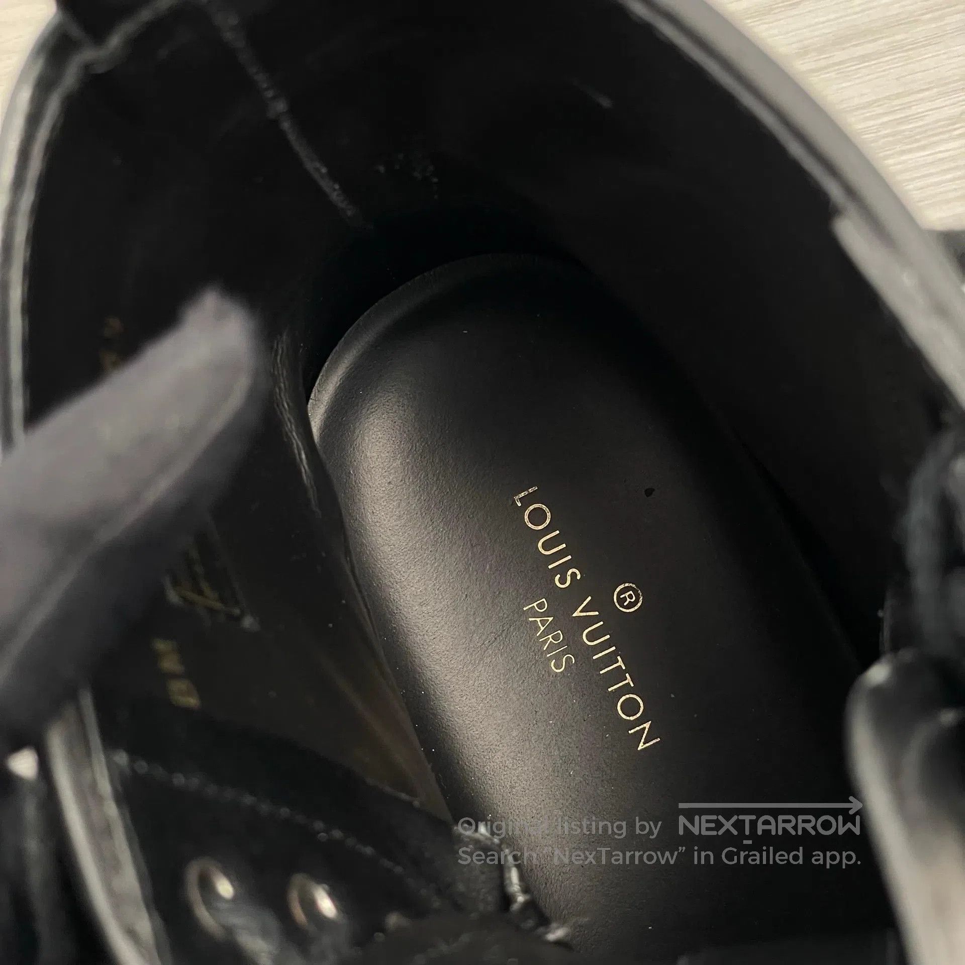 Louis Vuitton Louis Vuitton Black silver buckle leather shoes| Size US 6.5 / EU 39-40 - 4 Thumbnail
