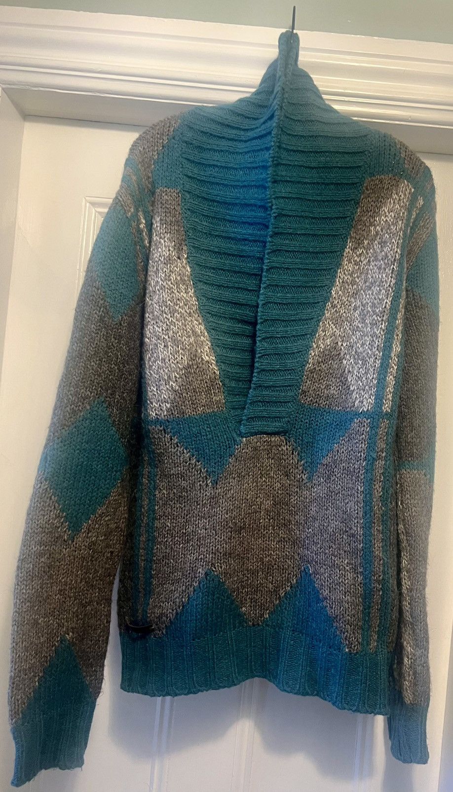 Diesel × Diesel Black Gold Authentic Diesel Black Gold Italy Alpaca Wool Nylon Sweater Size US XL / EU 56 / 4 - 1 Thumbnail
