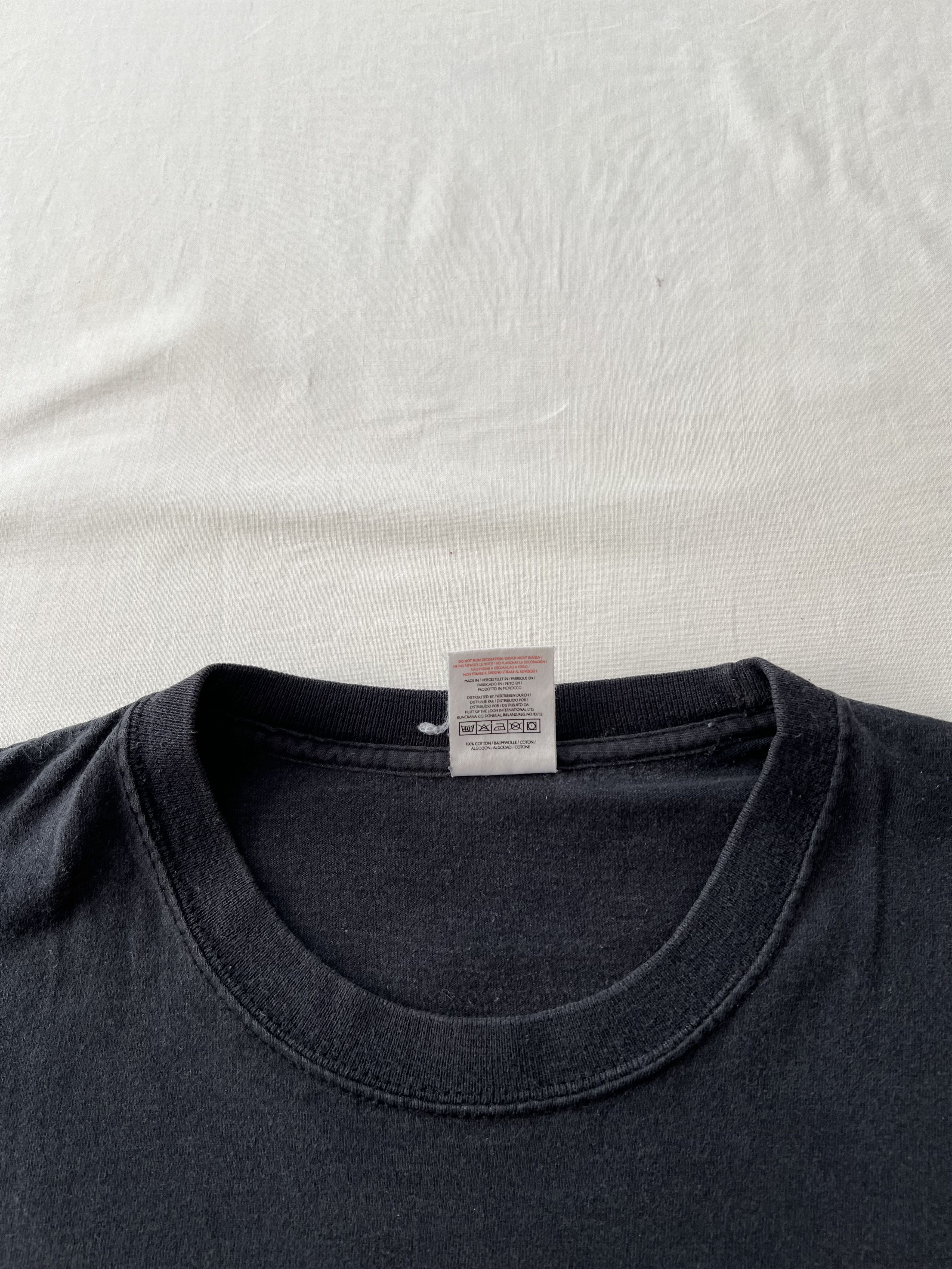 Band Tees Vintage 2004 Slayer Skull Metal Band Black T-shirt Size US M / EU 48-50 / 2 - 9 Thumbnail