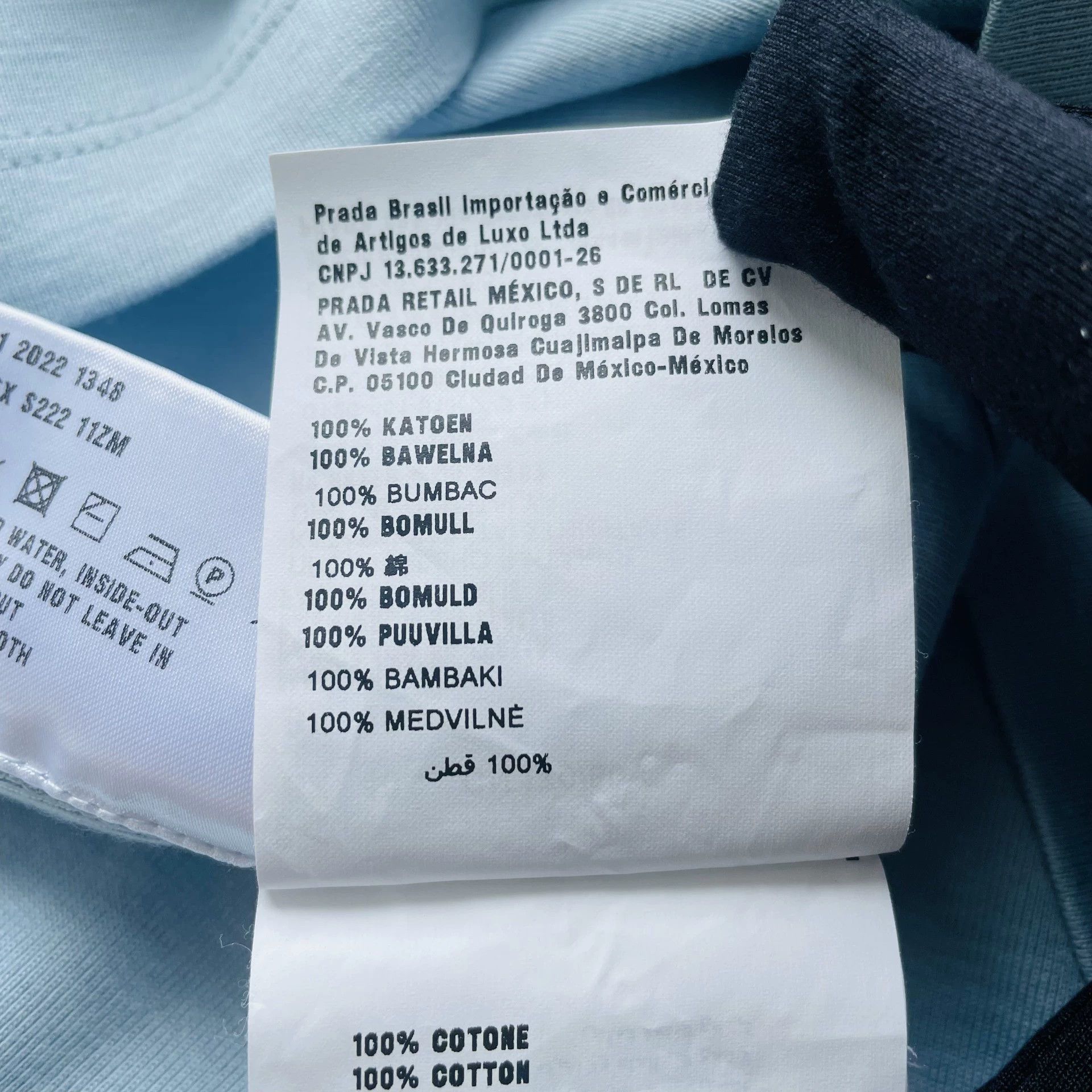 Prada PRADA Women's Sky Blue Logo Ribbed Knit Tank Top 40 Size S / US 4 / IT 40 - 7 Thumbnail