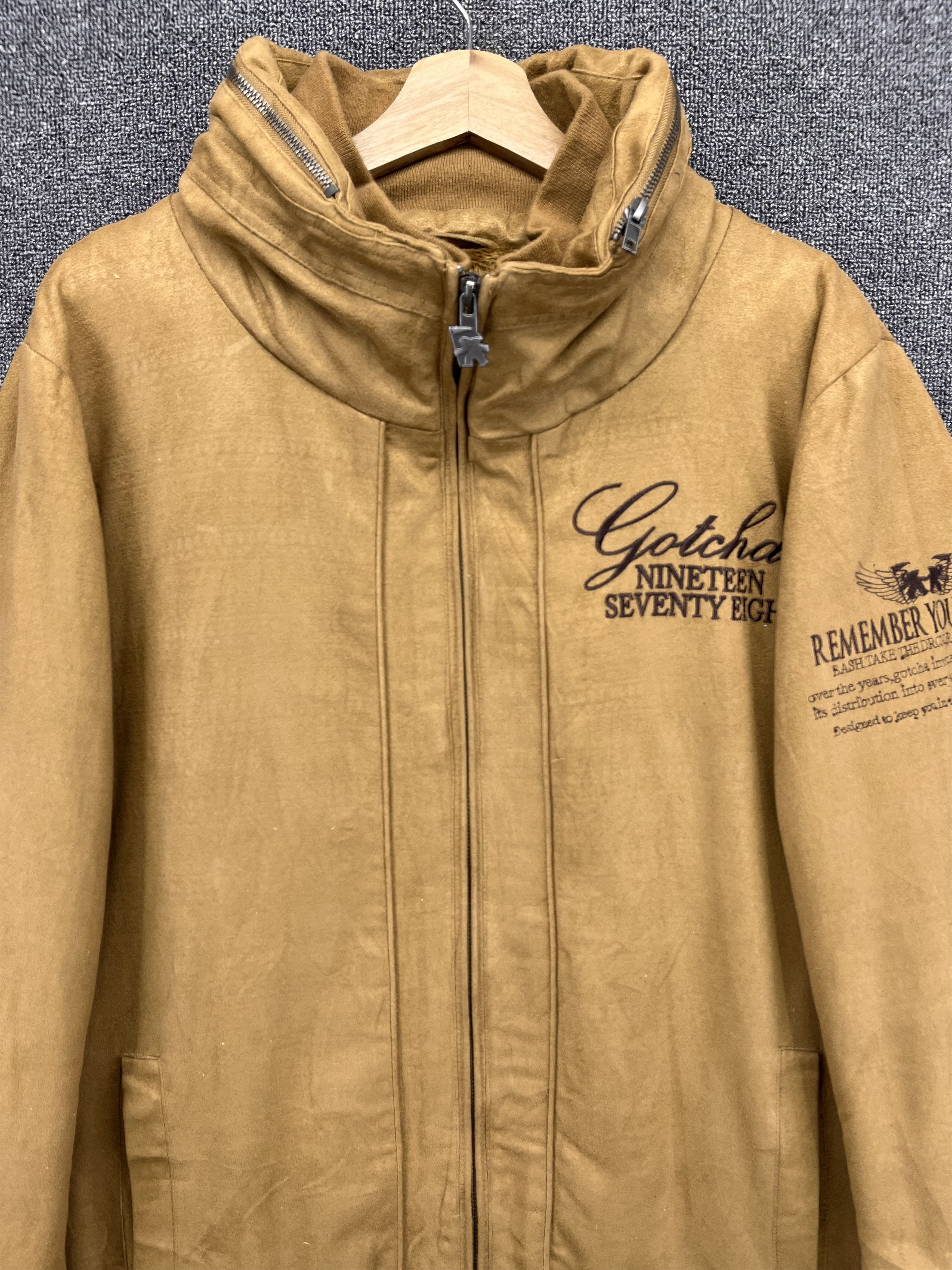 Gotcha Vintage Gotcha California Rare Zip Up Jacket Size XXL / US 16-18 / IT 52-54 - 8 Thumbnail