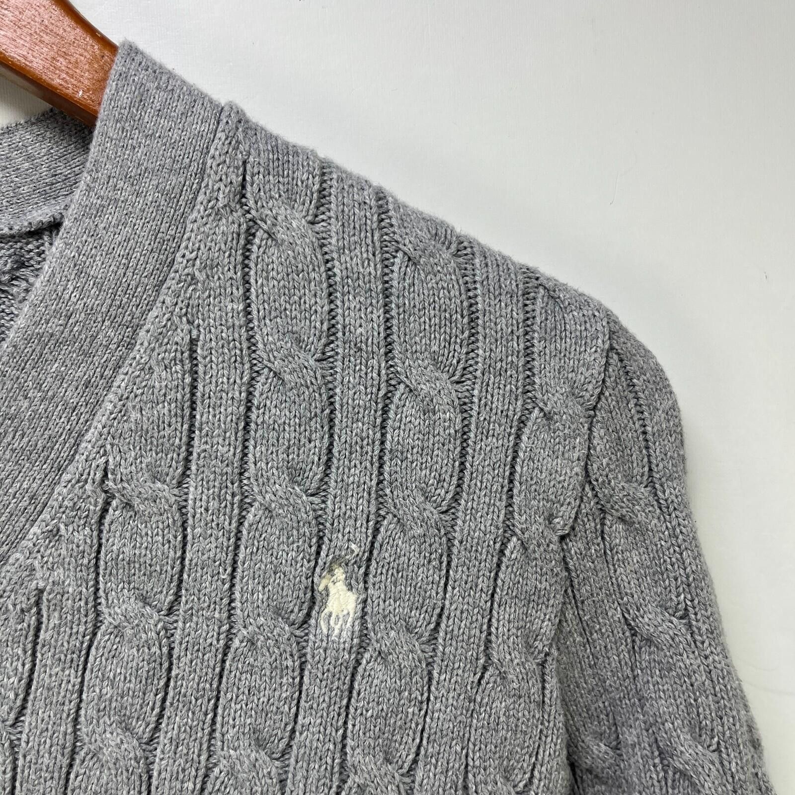 Polo Ralph Lauren Vintage Polo Ralph Lauren Cardigan Youth Medium Pony Size L / US 10 / IT 46 - 3 Thumbnail