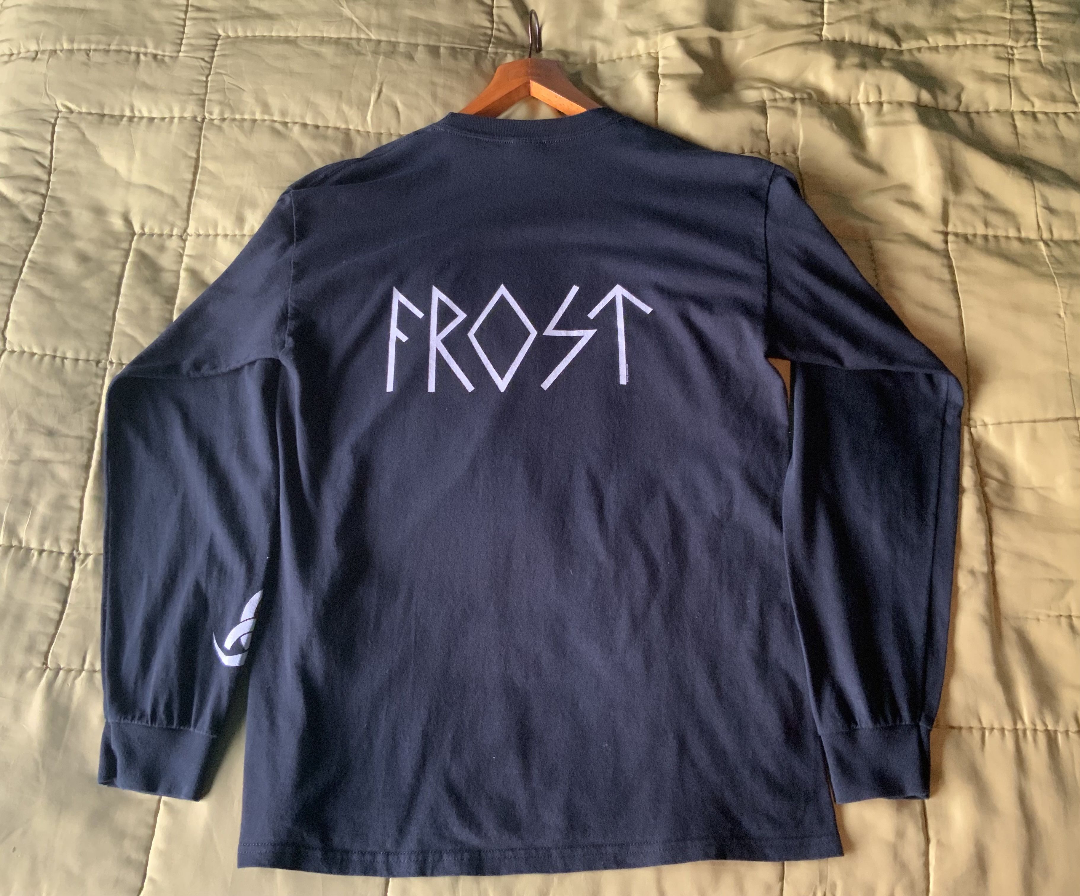Rare 2005 Enslaved Frost longsleeve shirt Black Metal