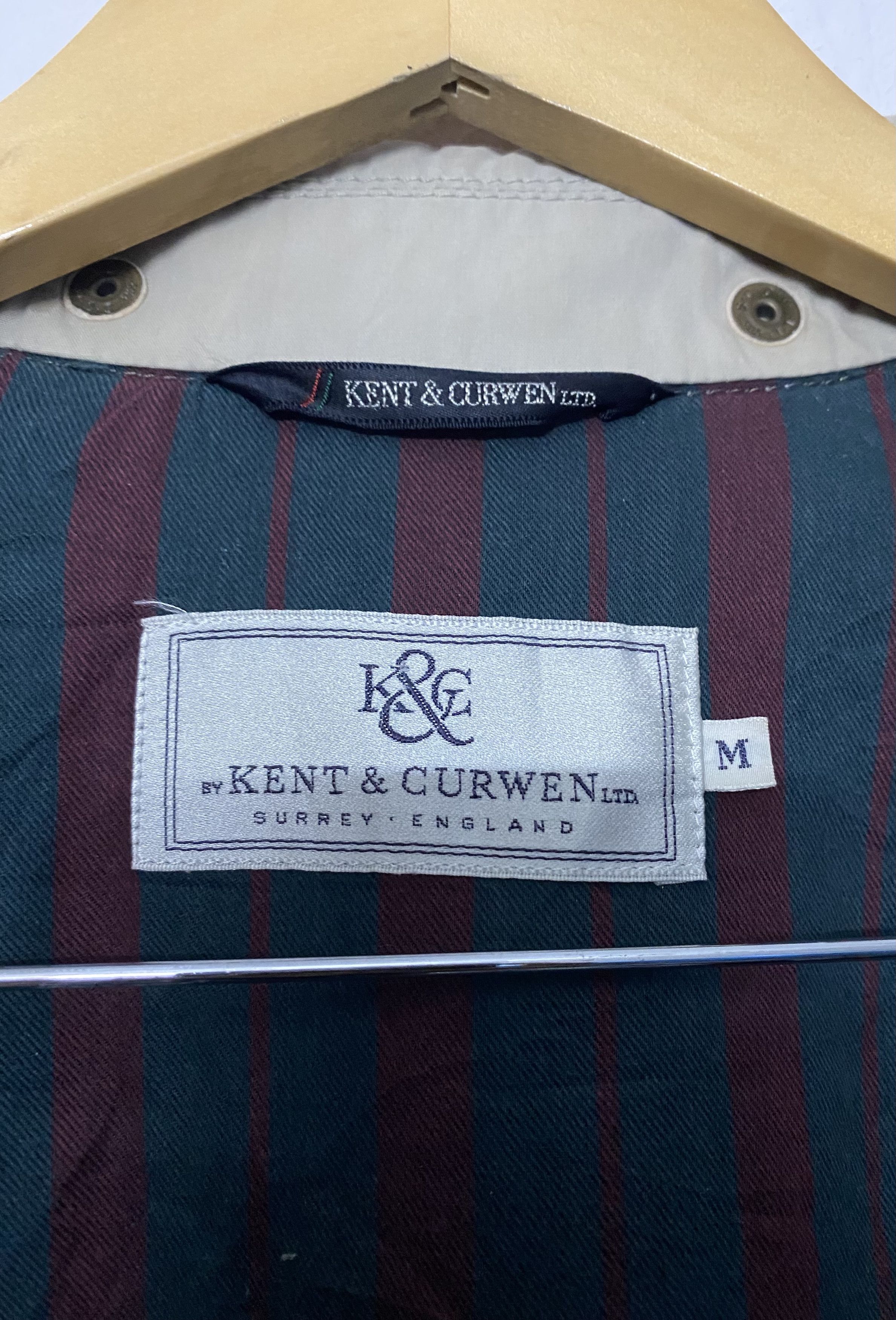 Kent & Curwen Vtg Kent & Curwen Surrey England Field Jacket Utility Coat Size US M / EU 48-50 / 2 - 13 Thumbnail