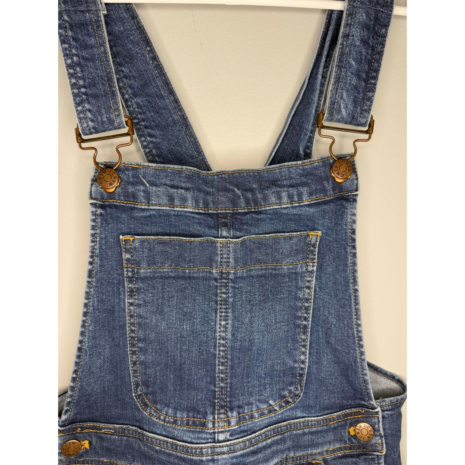 J.Crew J. Crew Factory Denim Overalls Jumpsuit Blue Women's XS Size 24" / US 00 / IT 34 - 4 Thumbnail