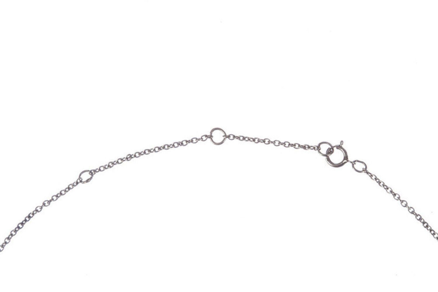 Designer Sterling Silver Blue Sapphire and Ruby Necklace Alberto Juan Size ONE SIZE - 4 Thumbnail