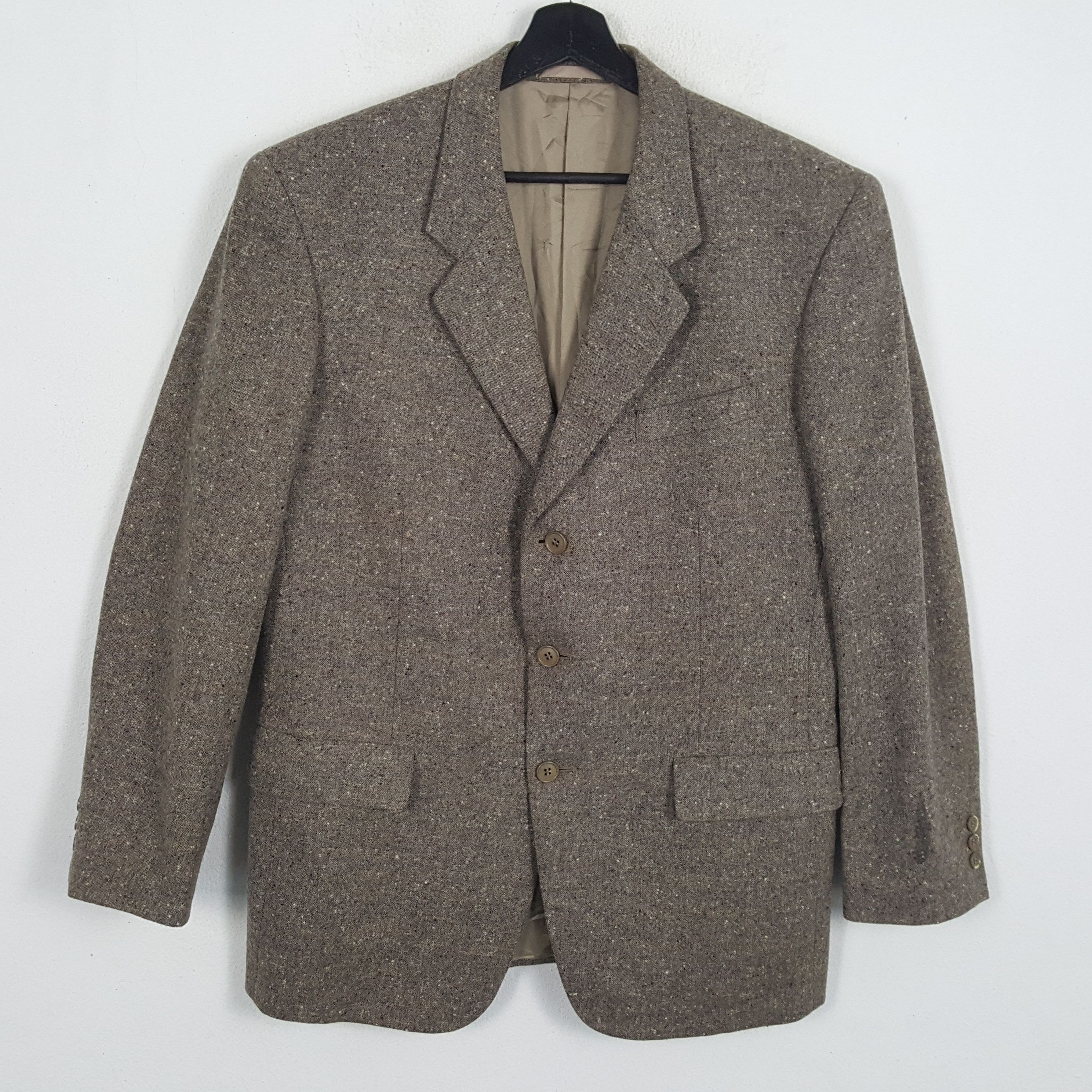 Designer × Japanese Brand × Yohji Yamamoto YOHJI YAMAMOTO Japanese Designer Formal Blazers Size 38R - 1 Thumbnail