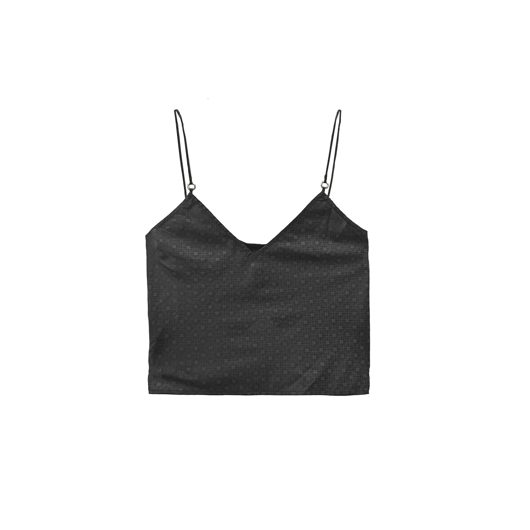 Chrome Hearts Chrome Hearts Black Monogram Cross Pattern Silk Tanktop Size M / US 6-8 / IT 42-44 - 1 Thumbnail