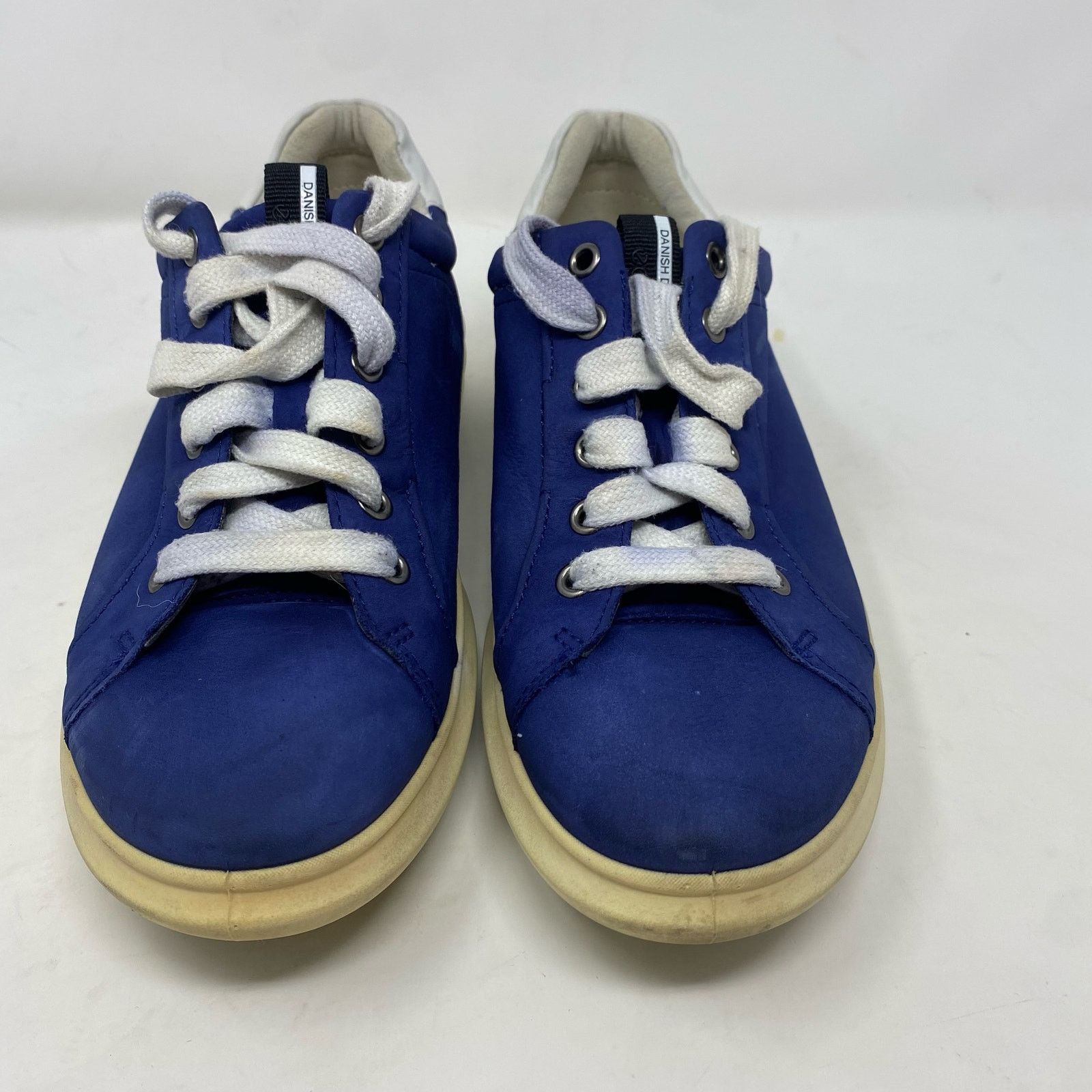 Ecco Ecco Soft 3 Blue Nubuck Platform Comfort Lace Up Sneaker 8.5 Size US 8.5 / IT 38.5 - 3 Thumbnail