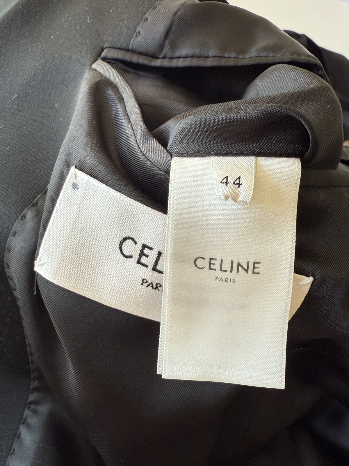 Celine × Hedi Slimane Celine Le Smoking Tuxedo Suit 44 Size 34R - 17 Thumbnail