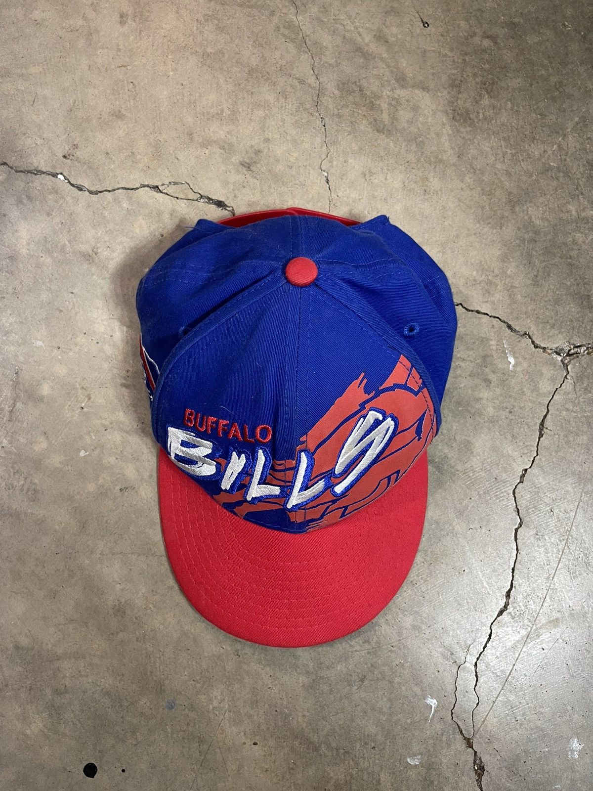 Vintage Vintage New Era Bills Hat Size ONE SIZE - 6 Thumbnail