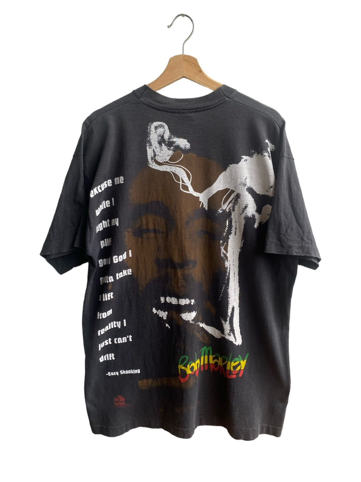 Bob Marley Rare Vintage Bob Marley tee Size US XL / EU 56 / 4 - 2 Thumbnail