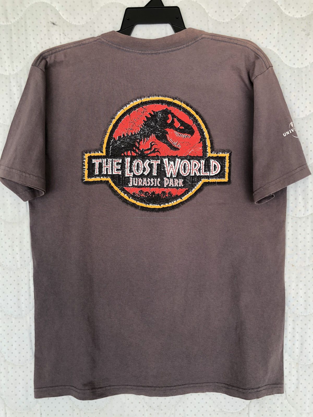Vintage Vintage 90s Jurassic Park Dinasour Movie Tee Size US L / EU 52-54 / 3 - 8 Thumbnail