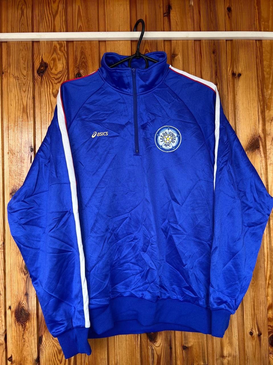 Asics Asics LEEDS UNITED 1999/2000 TRAINING SOCCER Sweatshirt Zip Size US M / EU 48-50 / 2 - 2 Thumbnail