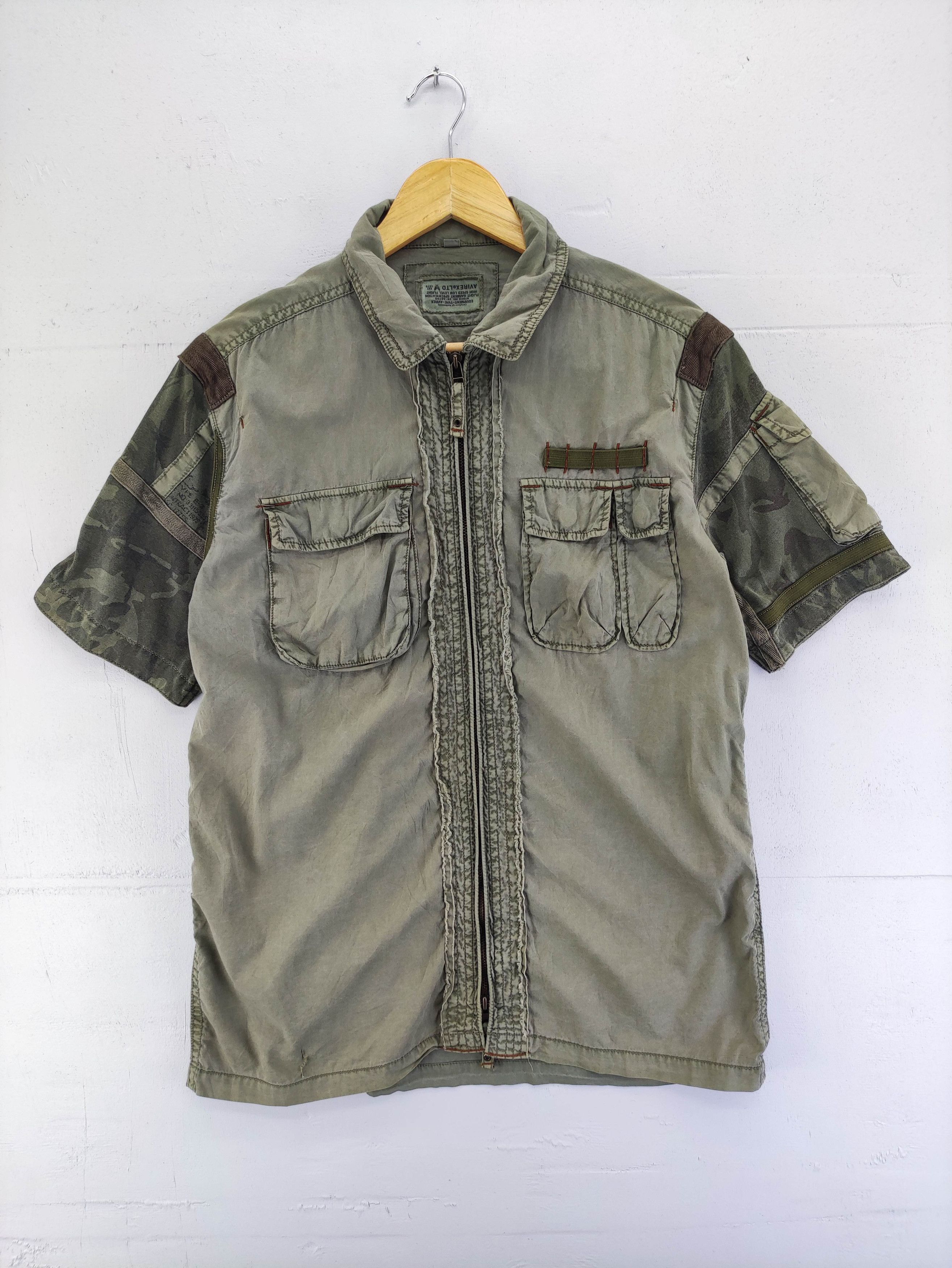 Avirex Avirex Shirt Utility Cargo Poket Zipper Size US M / EU 48-50 / 2 - 1 Thumbnail