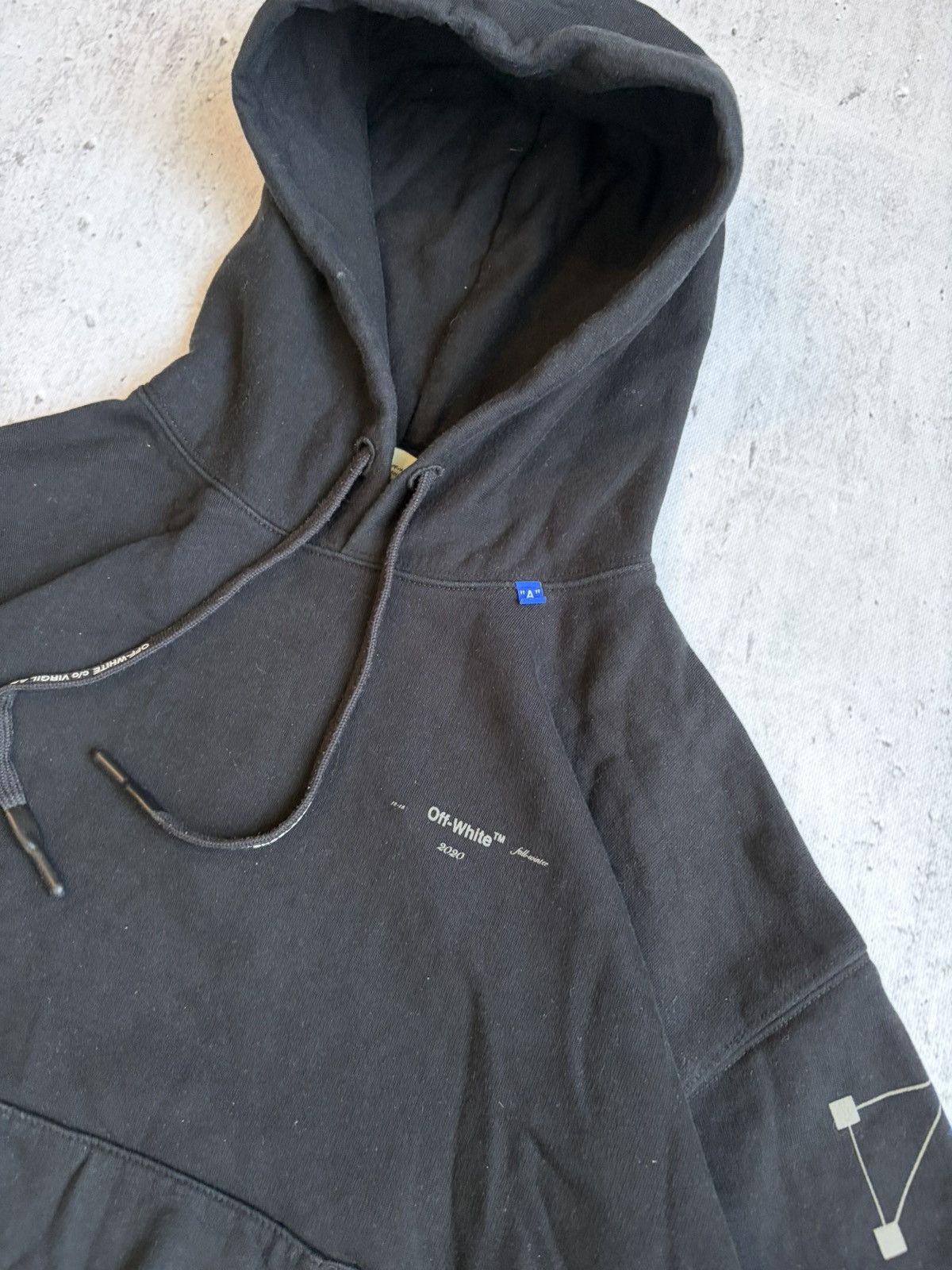Off-White Off white hoodie backbone arrows hoodie Size US S / EU 44-46 / 1 - 4 Thumbnail