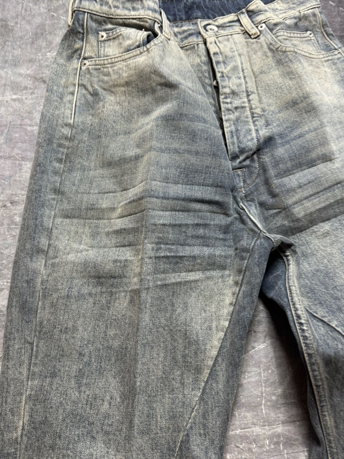 Rick Owens Rick Owens Bolan Jeans in Dirty Hustler Blue Size US 30 / EU 46 - 5 Thumbnail