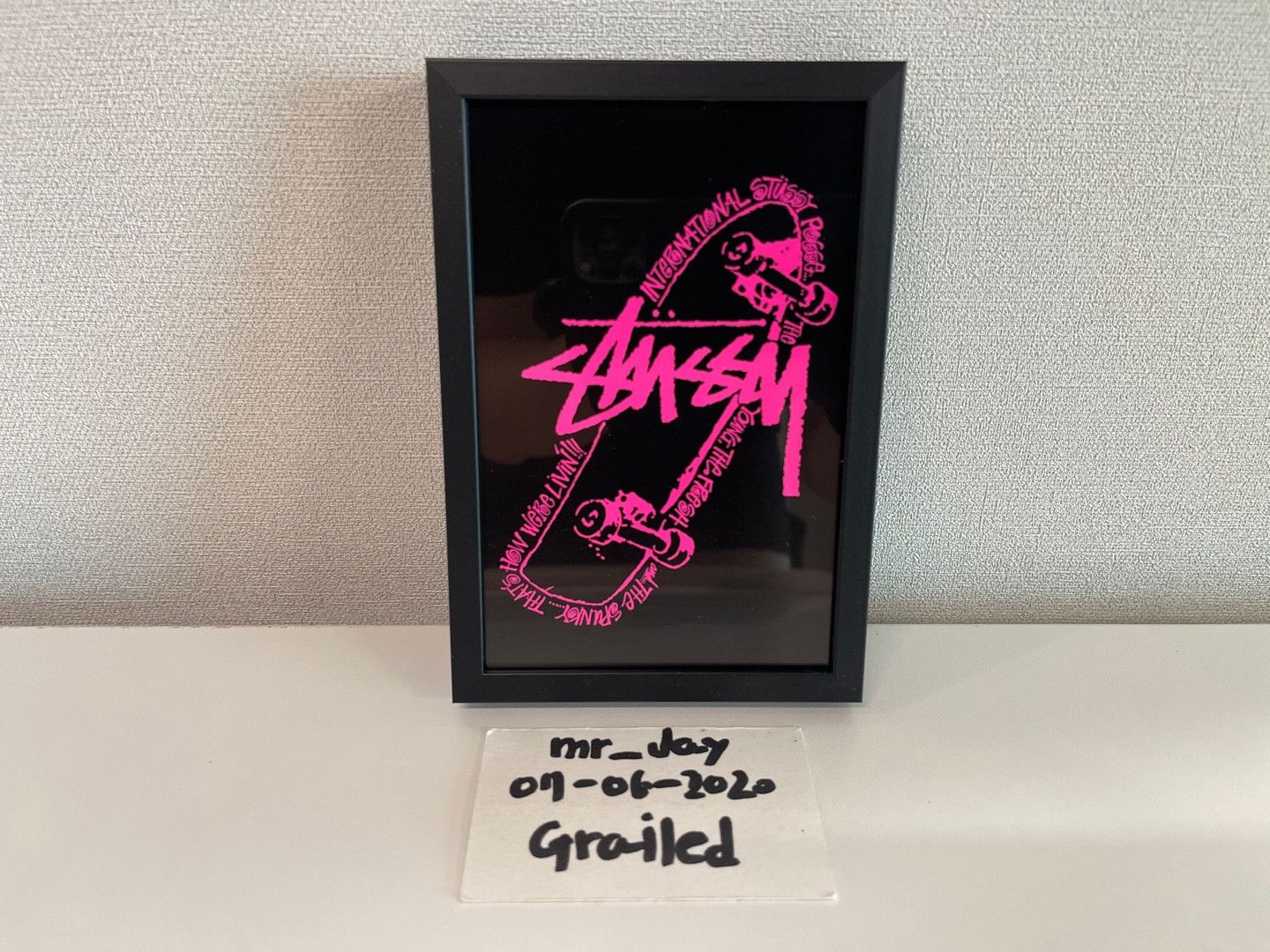 Stussy Stussy CHAPT Spring art Postercards 2004 Size ONE SIZE - 3 Thumbnail