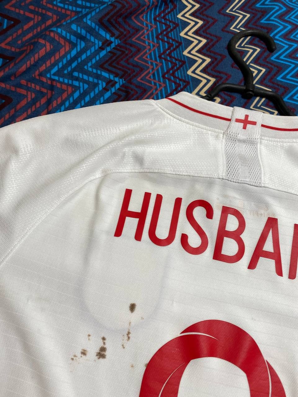 Nike T-Shirt Nike football England Y2K Vintage #2 HUSBAND Size US L / EU 52-54 / 3 - 21 Thumbnail