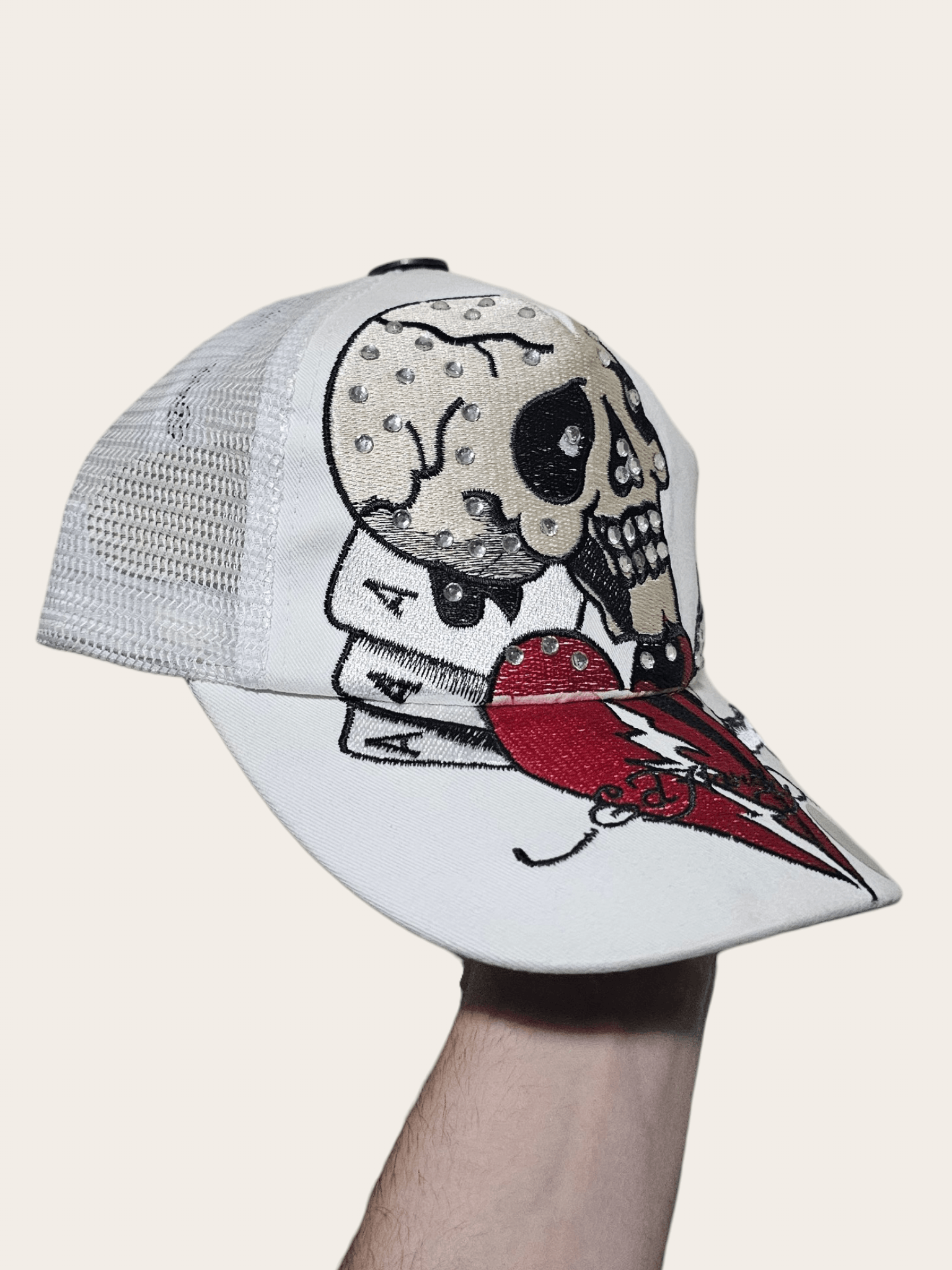 Ed Hardy Ed Hardy Broken Heart y2k Hat Size ONE SIZE - 3 Thumbnail