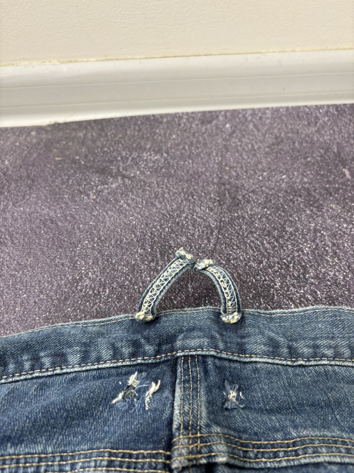 Dickies Vintage Dickies Relaxed Fit Blue Work Denim Hype Jeans Size US 32 / EU 48 - 6 Thumbnail