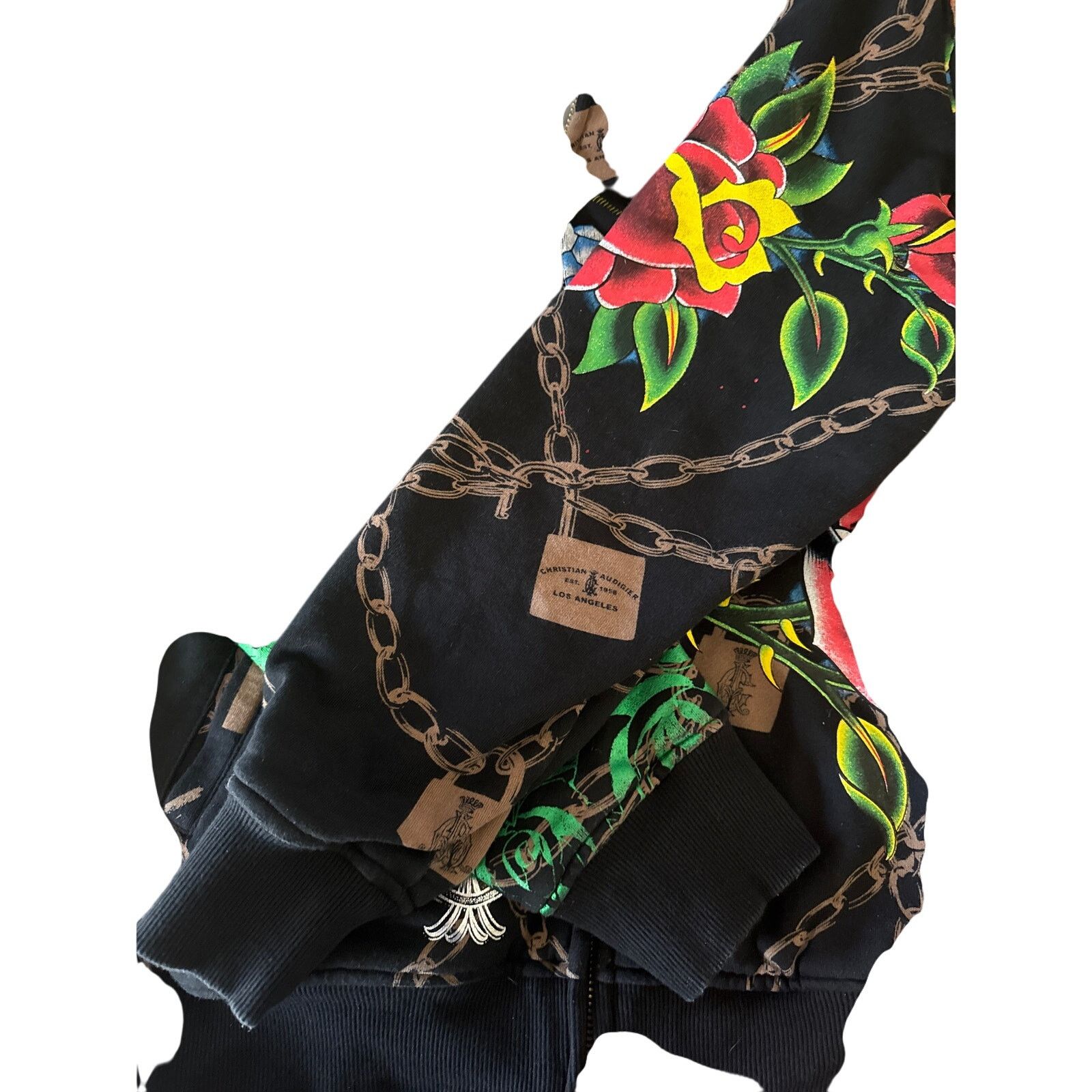Christian Audigier Christian Audigier reversible tattoo graphics hoodie L Size US L / EU 52-54 / 3 - 4 Thumbnail
