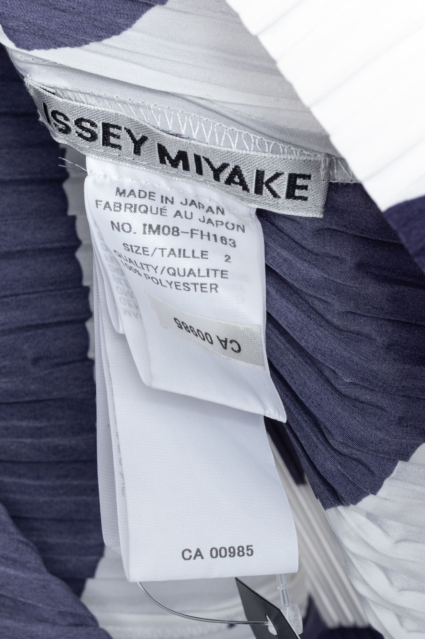 Issey Miyake Issey Miyake AW20 Accordion Pleated Geometric Maxi Dress Size ONE SIZE - 7 Thumbnail