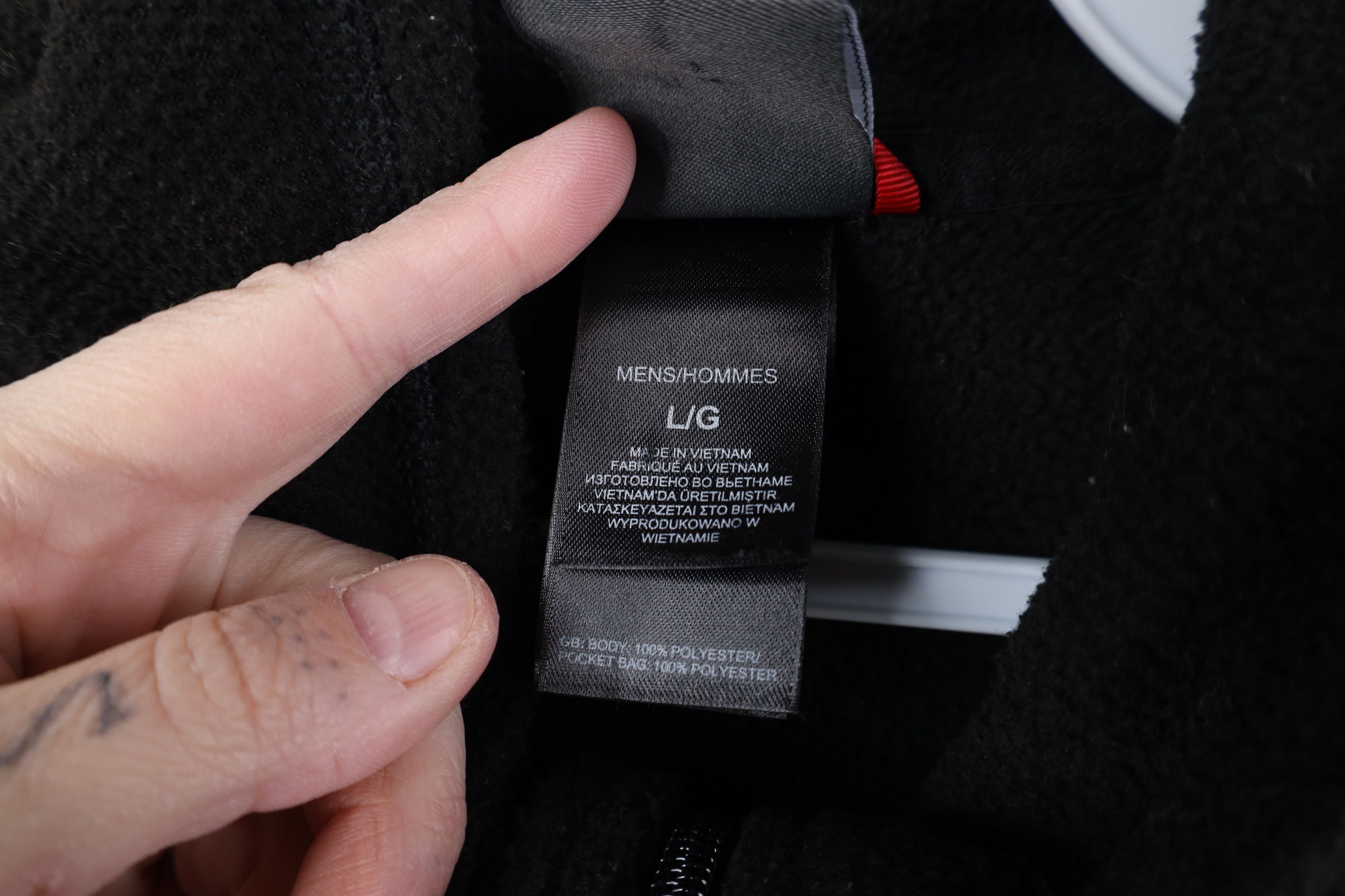 The North Face Vintage Y2K The North Face Thermal Fleece Jacket Black Size US L / EU 52-54 / 3 - 11 Thumbnail