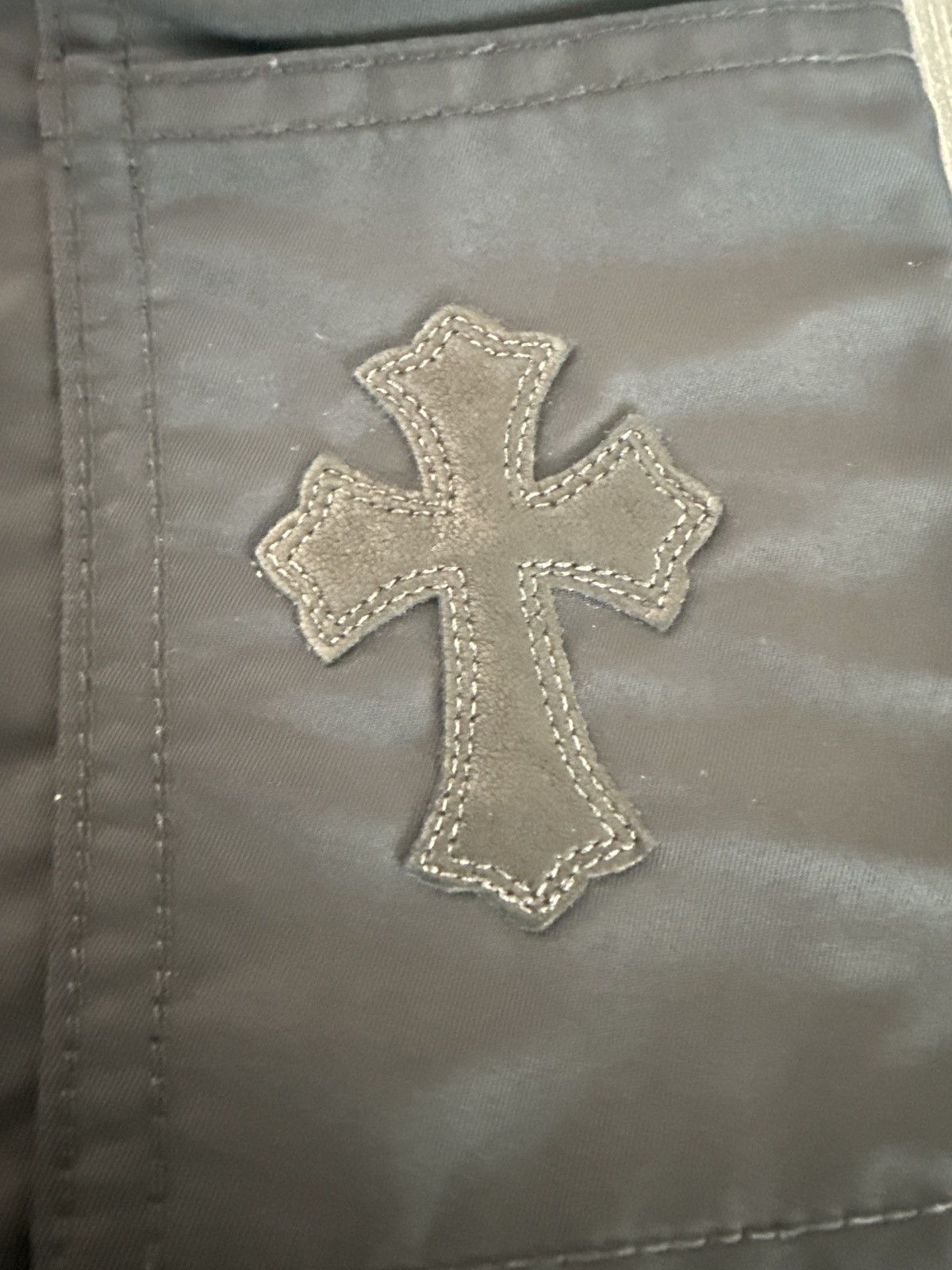 Chrome Hearts Chrome Hearts half nylon half leather pants Size US 38 / EU 54 - 7 Thumbnail