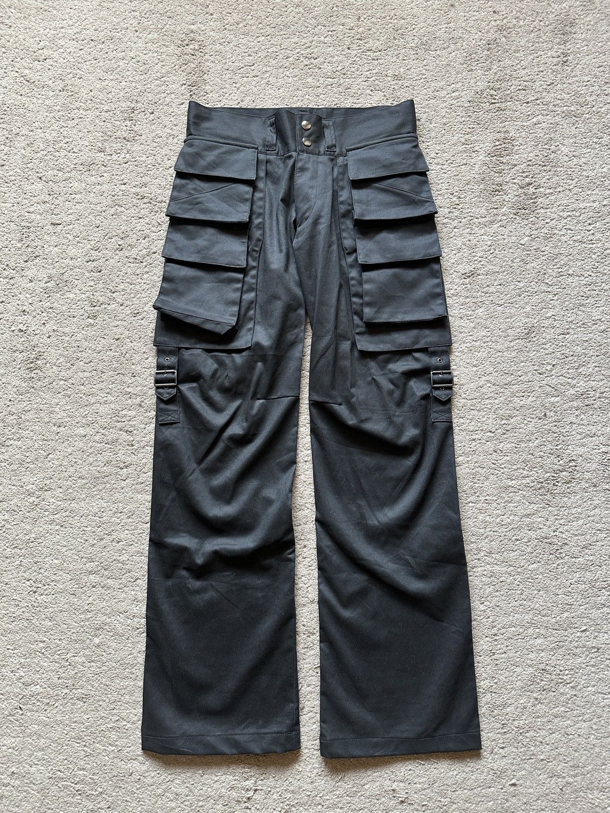 Yoshiyuki Konishi Archive 1990s Yoshiyuki Don Konishi DKF Waxed Pant Size US 29 - 5 Thumbnail