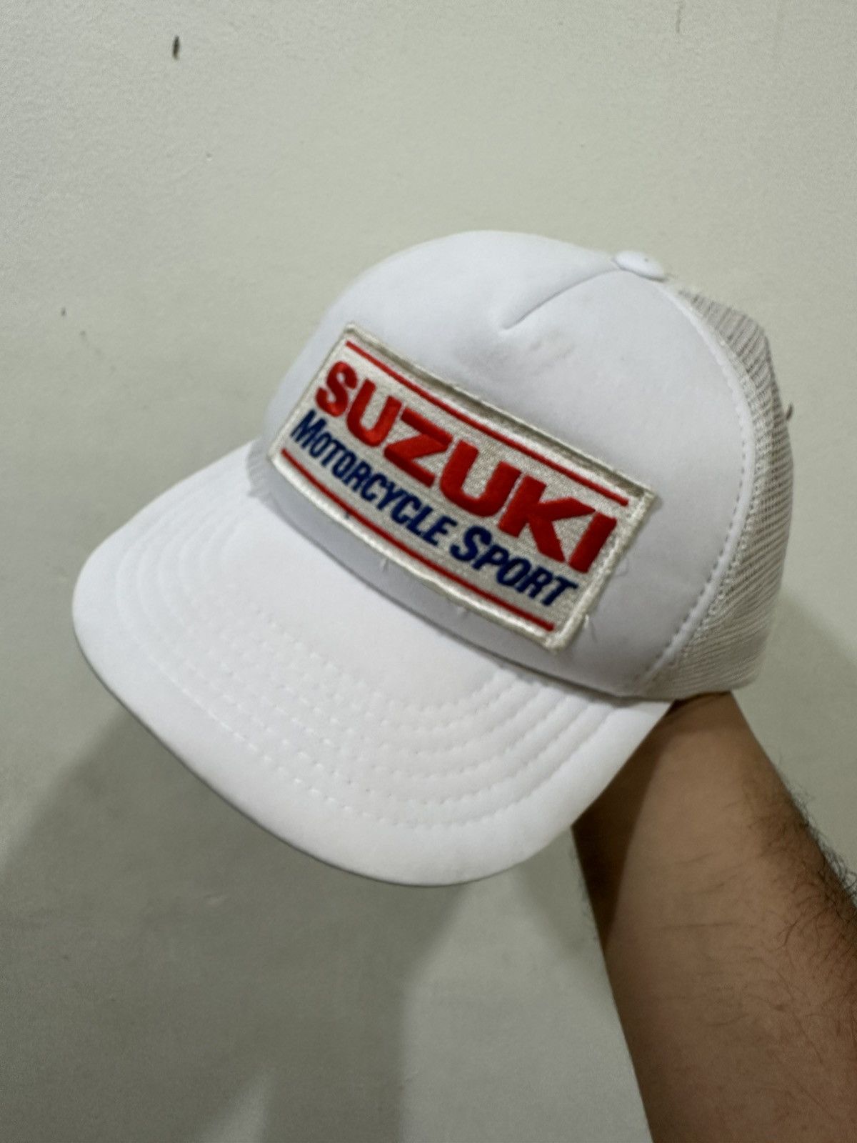 Vintage VTG SUZUKI Racing Hat Size ONE SIZE - 1 Thumbnail
