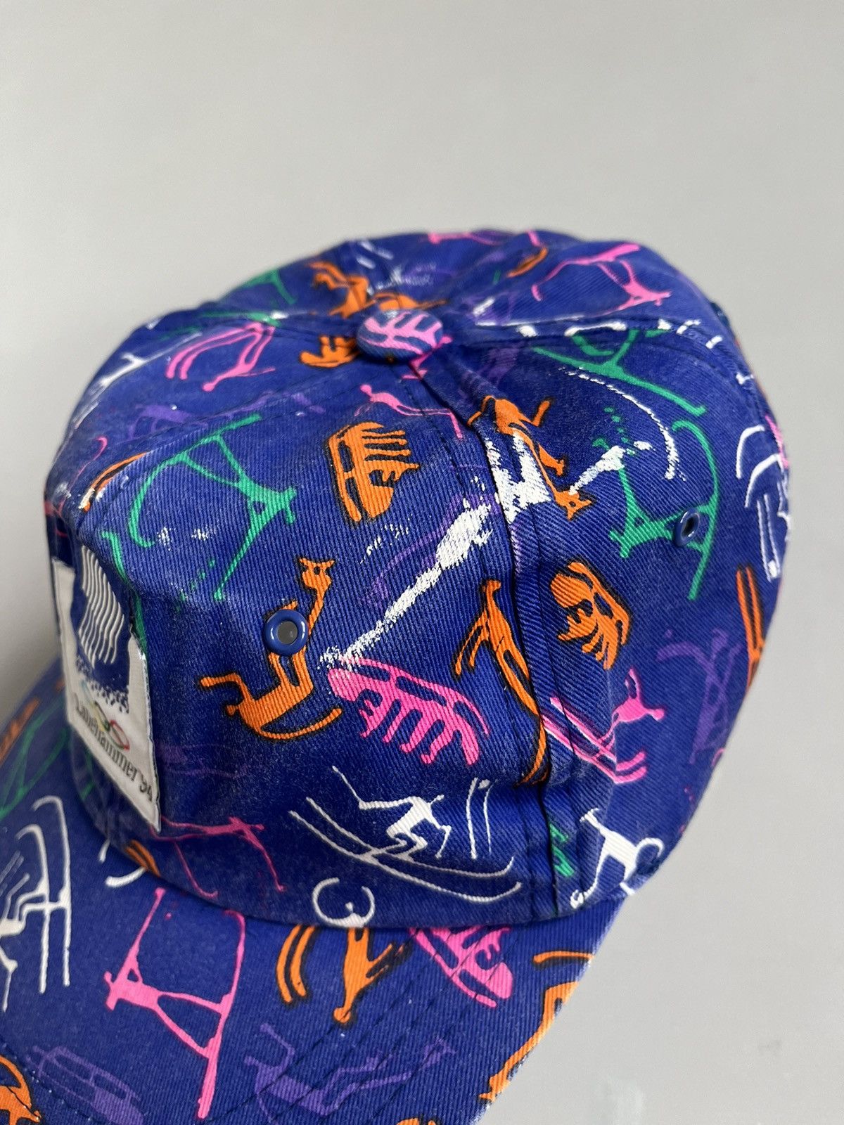 Vintage Vintage 1994 Lillehammer Winter Olympic Games Blue Cap Size ONE SIZE - 7 Thumbnail