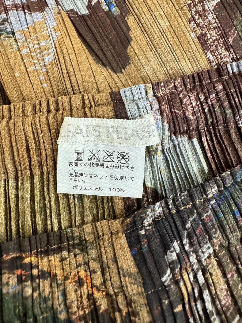 Issey Miyake issey miyake size:3 Oil painting pleated pants Size 42" / US 20 - 5 Thumbnail