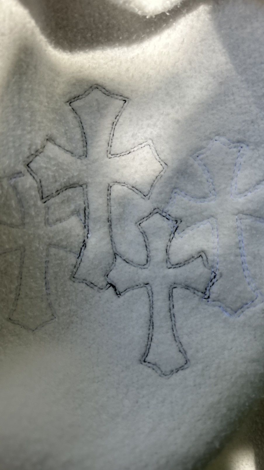 Chrome Hearts Chrome Hearts White & Leopard Cross Patch Sweatshirt Size US L / EU 52-54 / 3 - 10 Thumbnail