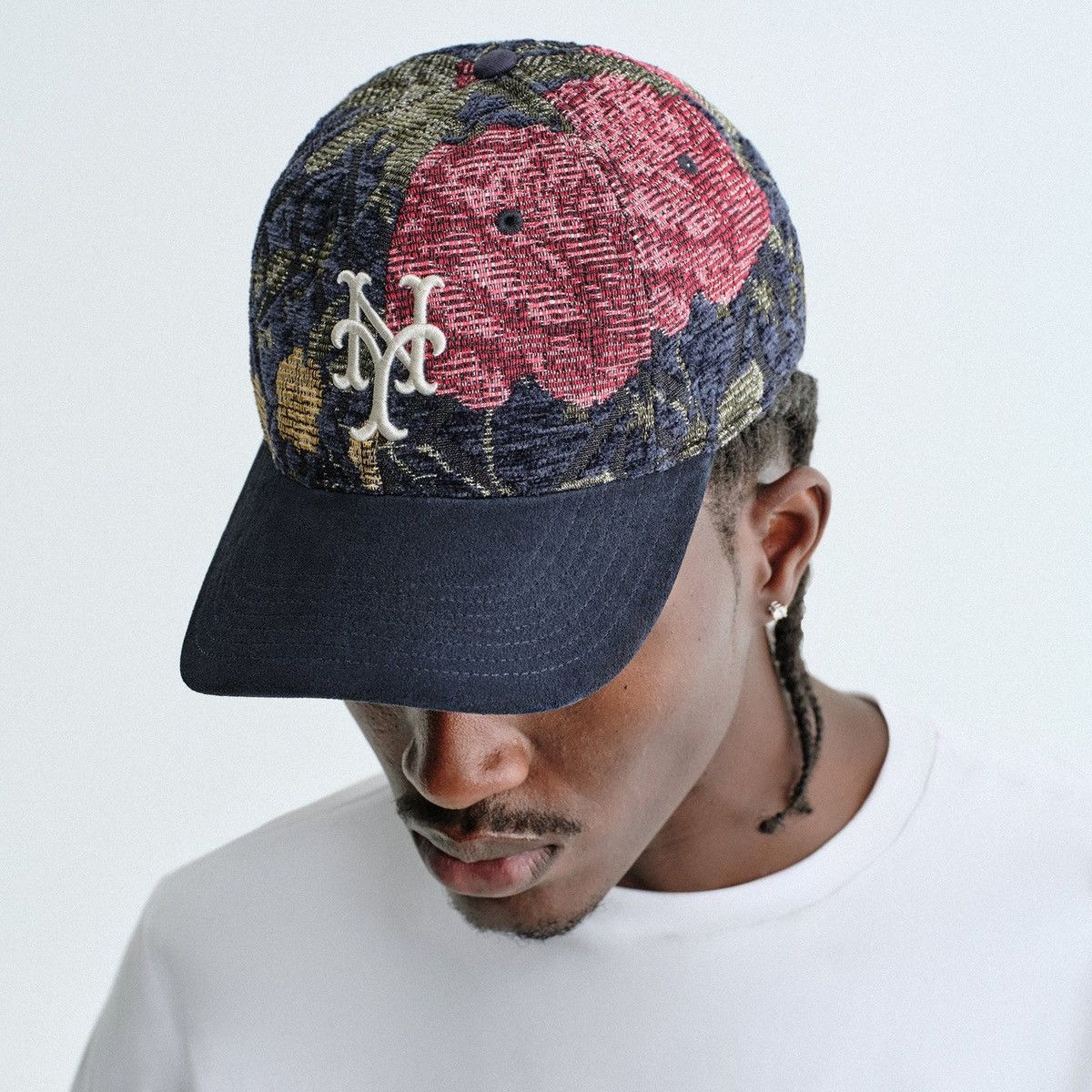 Kith × New Era Kith & '47 New York Mets Chenille Tapestry Franchise LS Cap Size ONE SIZE - 2 Thumbnail
